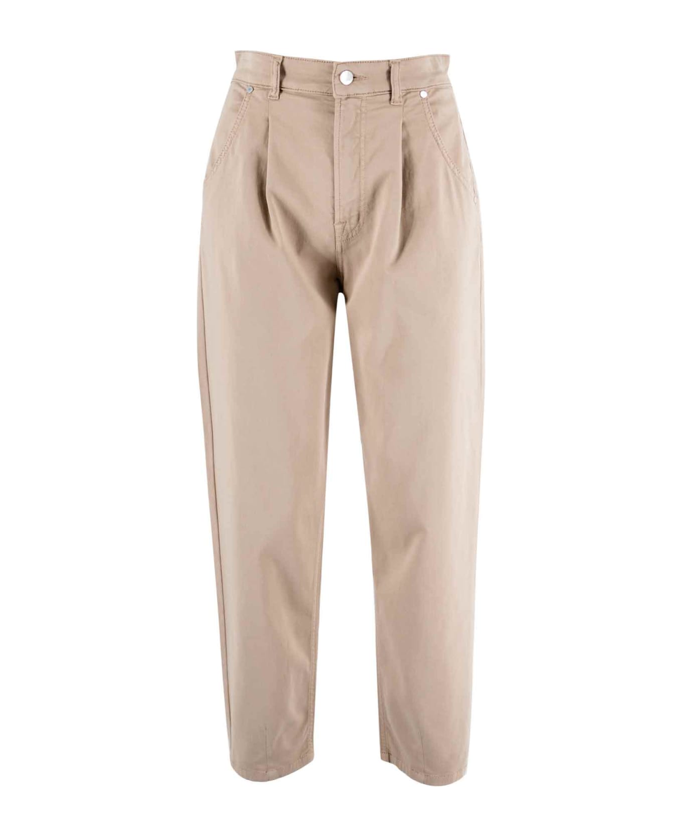 D.Exterior Cotton Stretch Trousers - Canapa