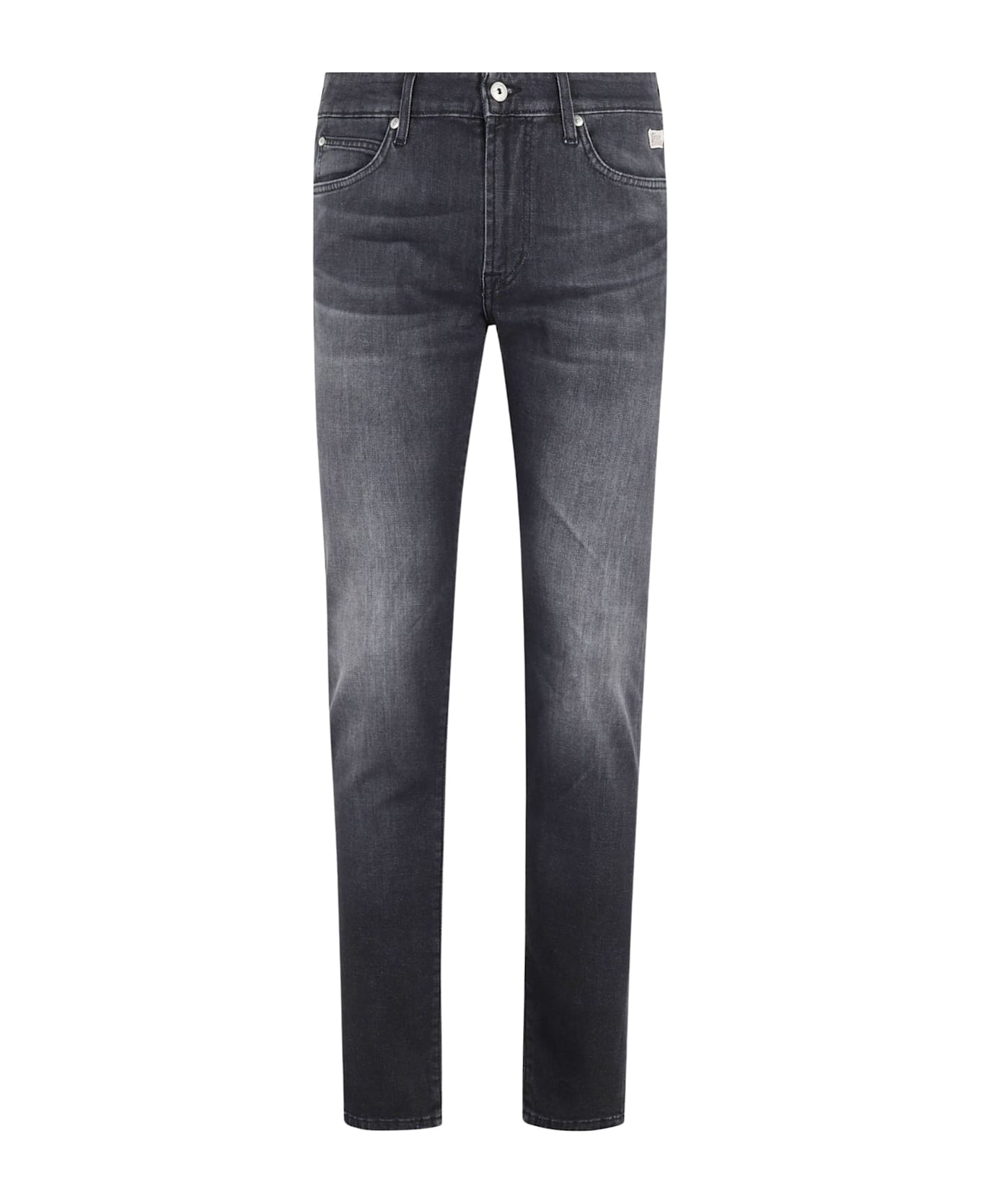 Roy Rogers Elasticized Denim Pants - Grey