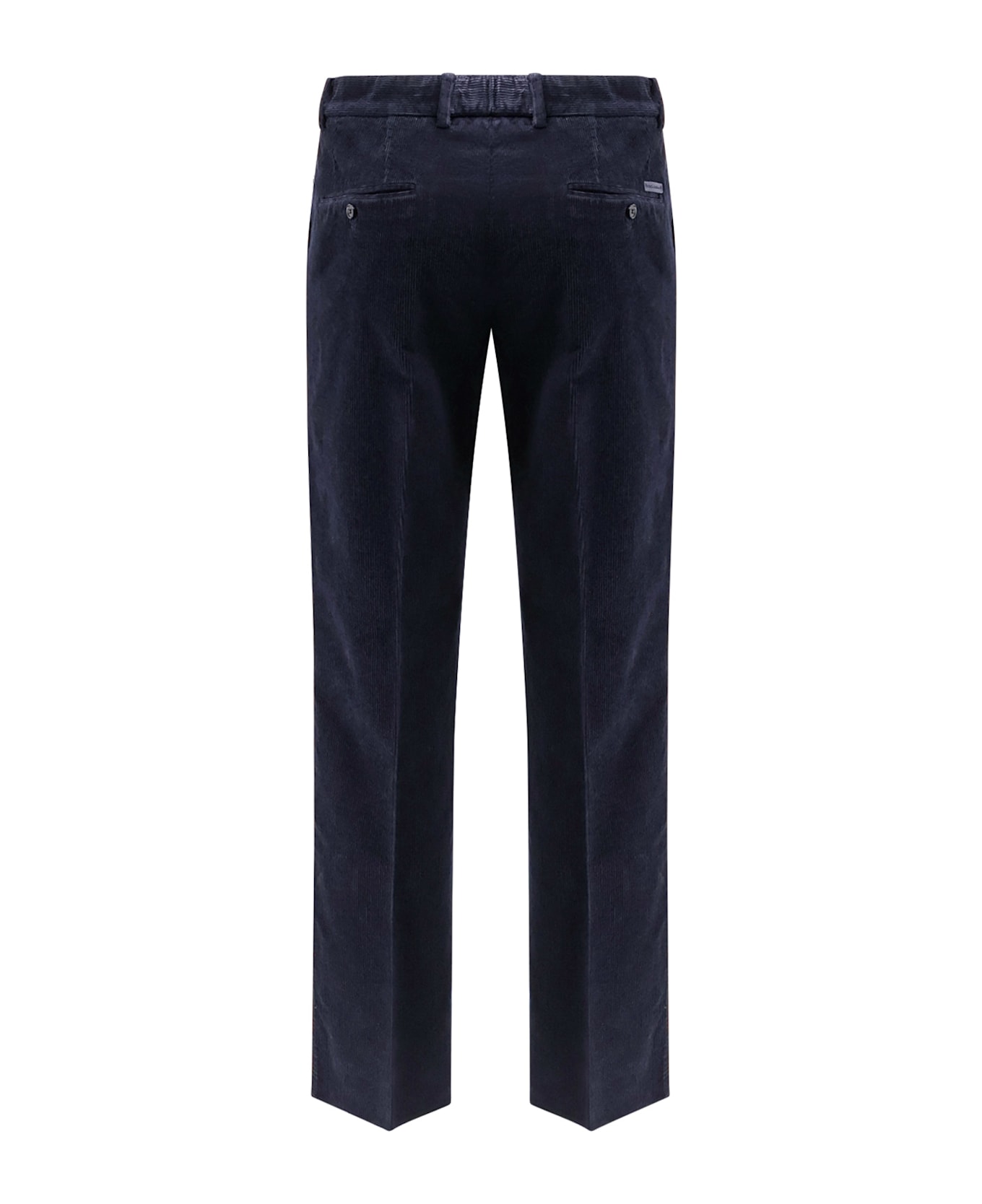 Dolce 
Gabbana Corduroy Trousers - BLU SCURISSIMO 1