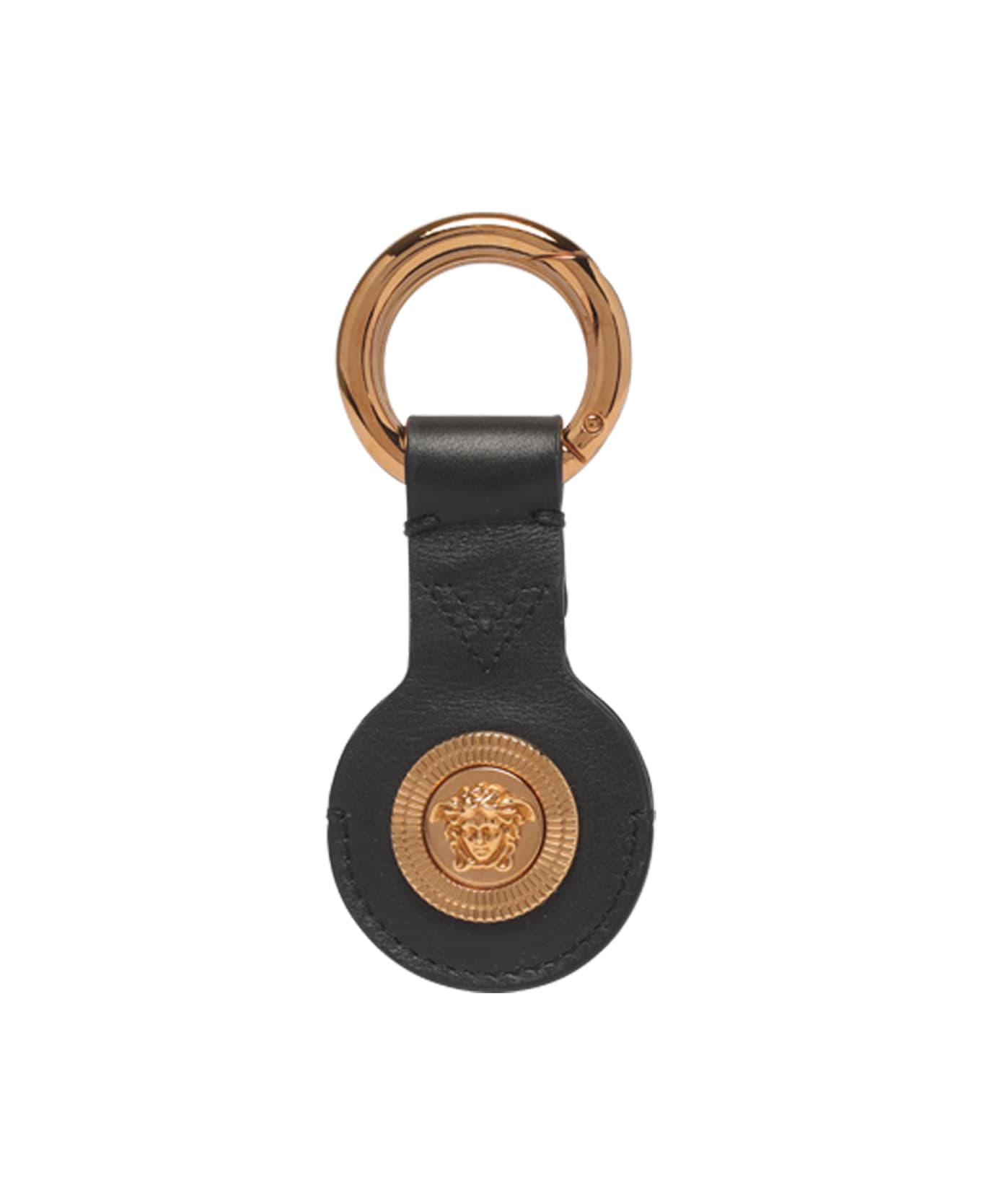 Versace Medusa Airtag Keyring - Nero