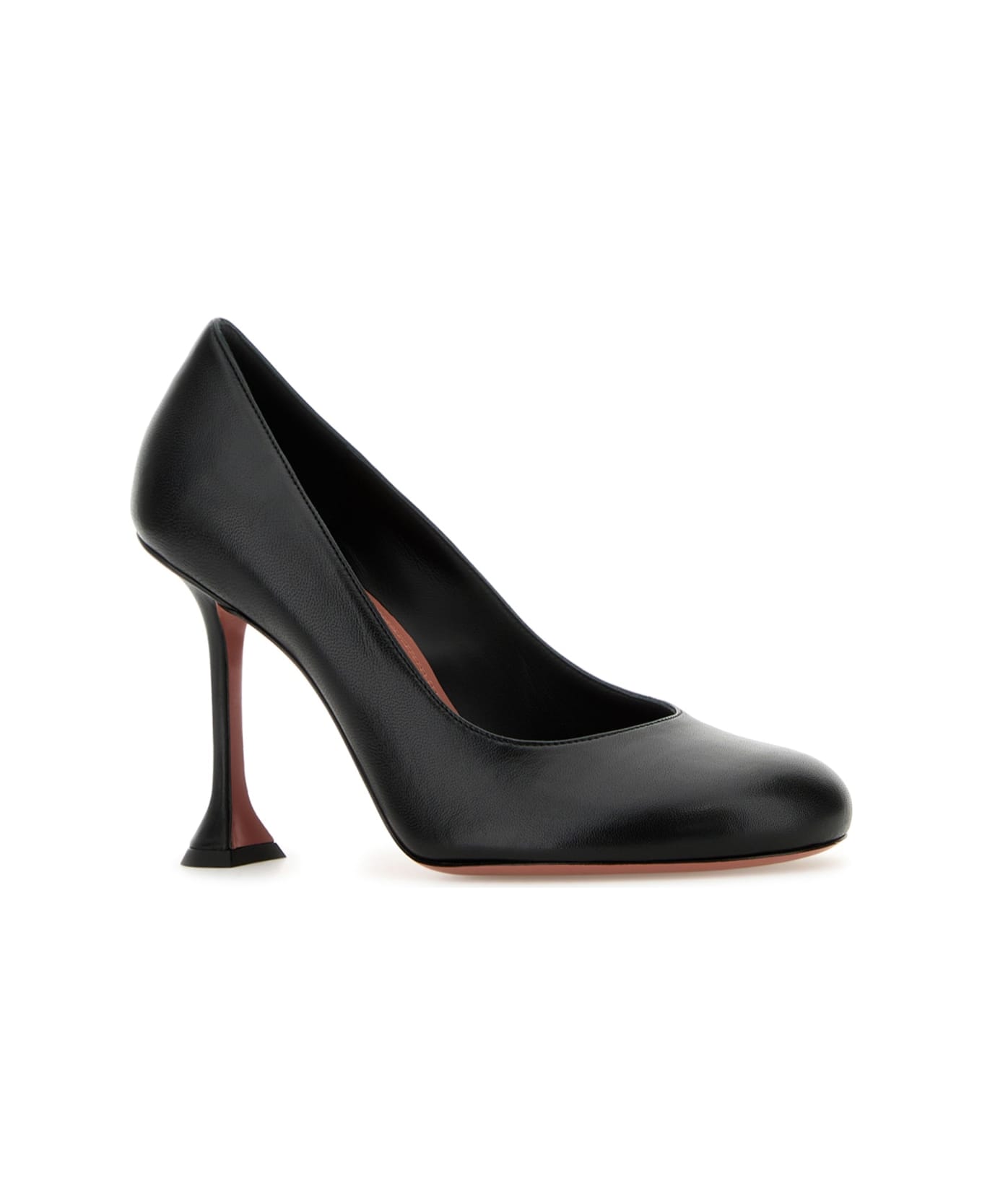 Amina Muaddi Iris Pump 95 Nappa Black 95 Mm Mini - BLACK