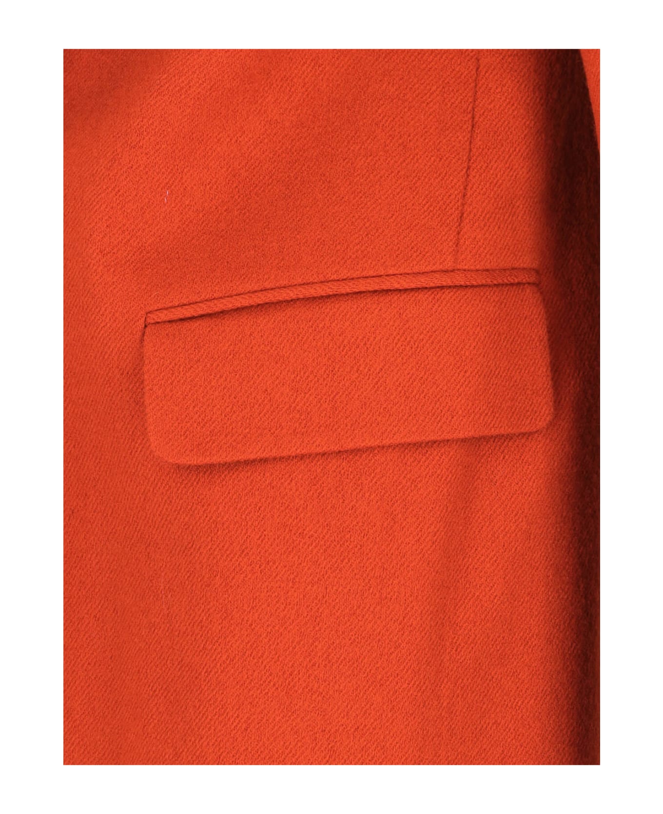 Dries Van Noten Single-breasted Blazer - Orange