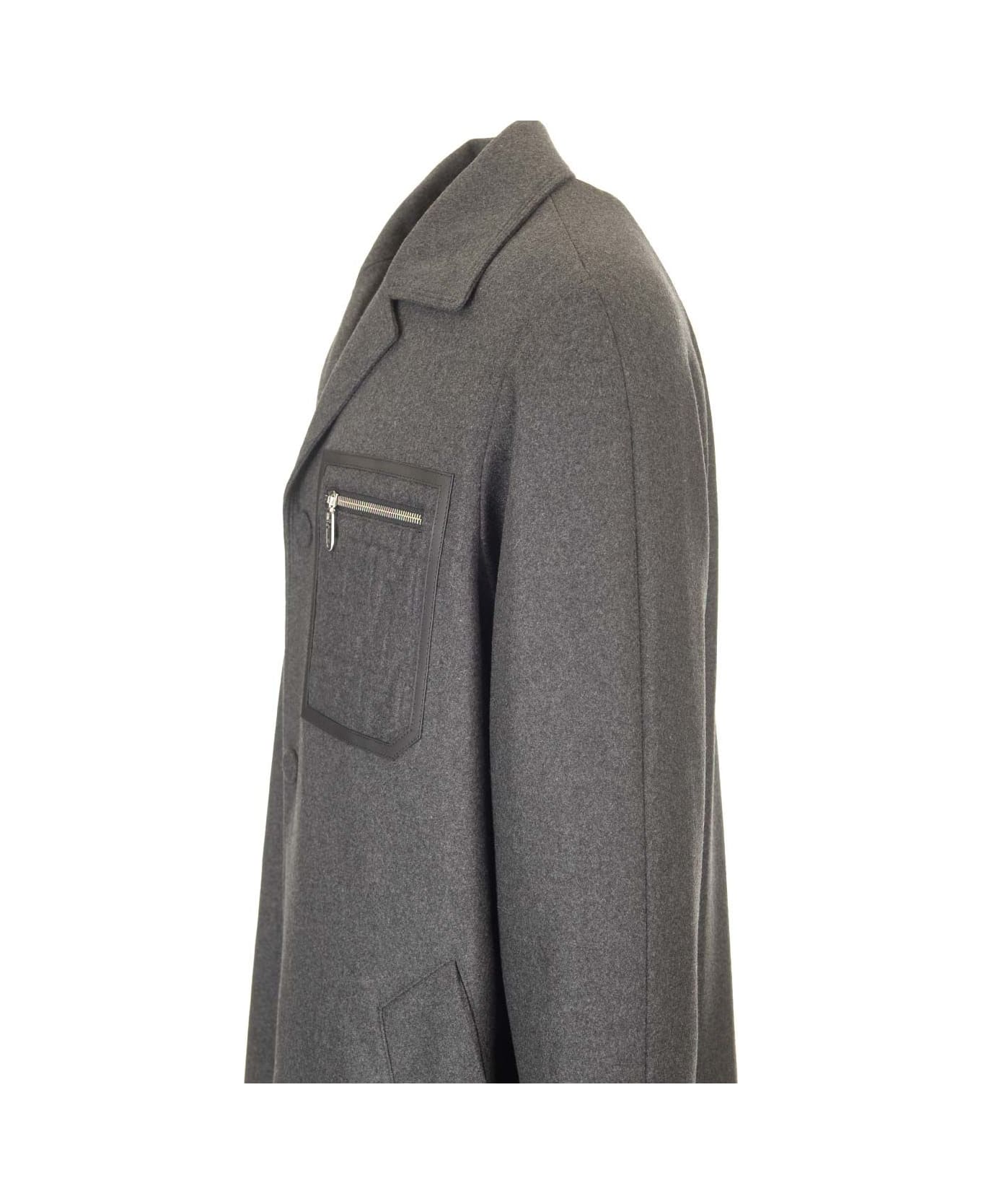 Fendi Cashmere Coat - Grey