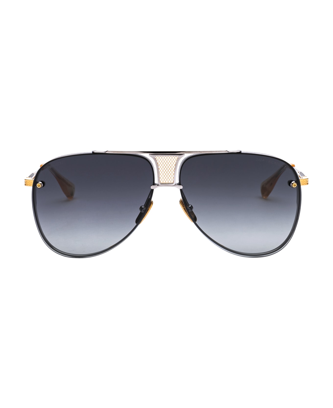 Dita Decade-two Sunglasses - Black Palladium-18k Gold