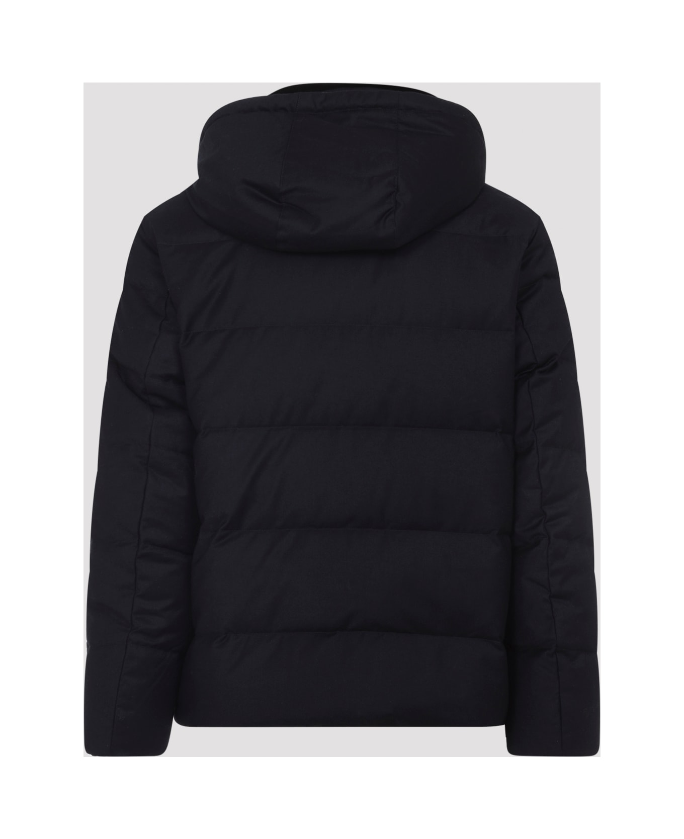 Yves Salomon Mink Down Jacket - Navy Noir ダウンジャケット