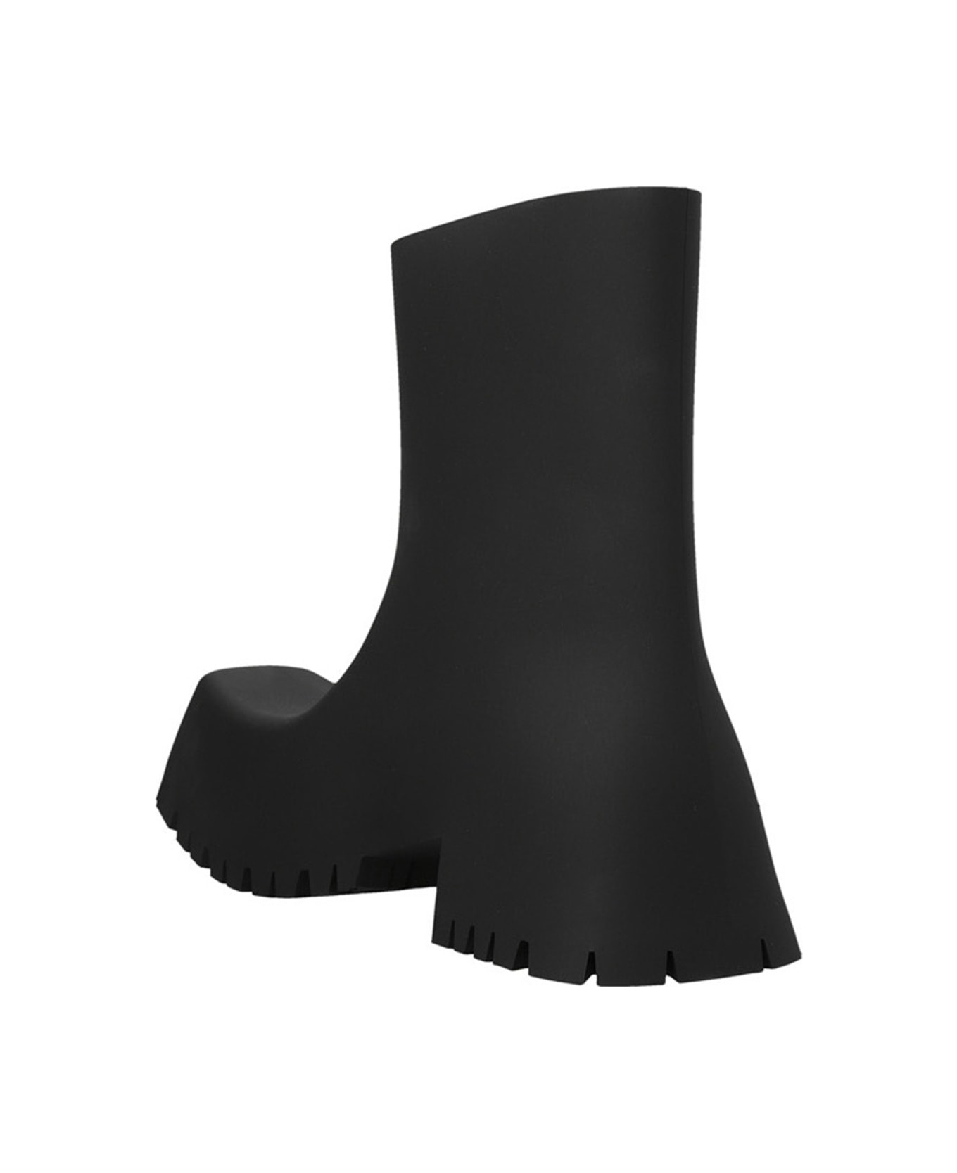 Balenciaga 'trooper Rubber' Ankle Boots - Black  