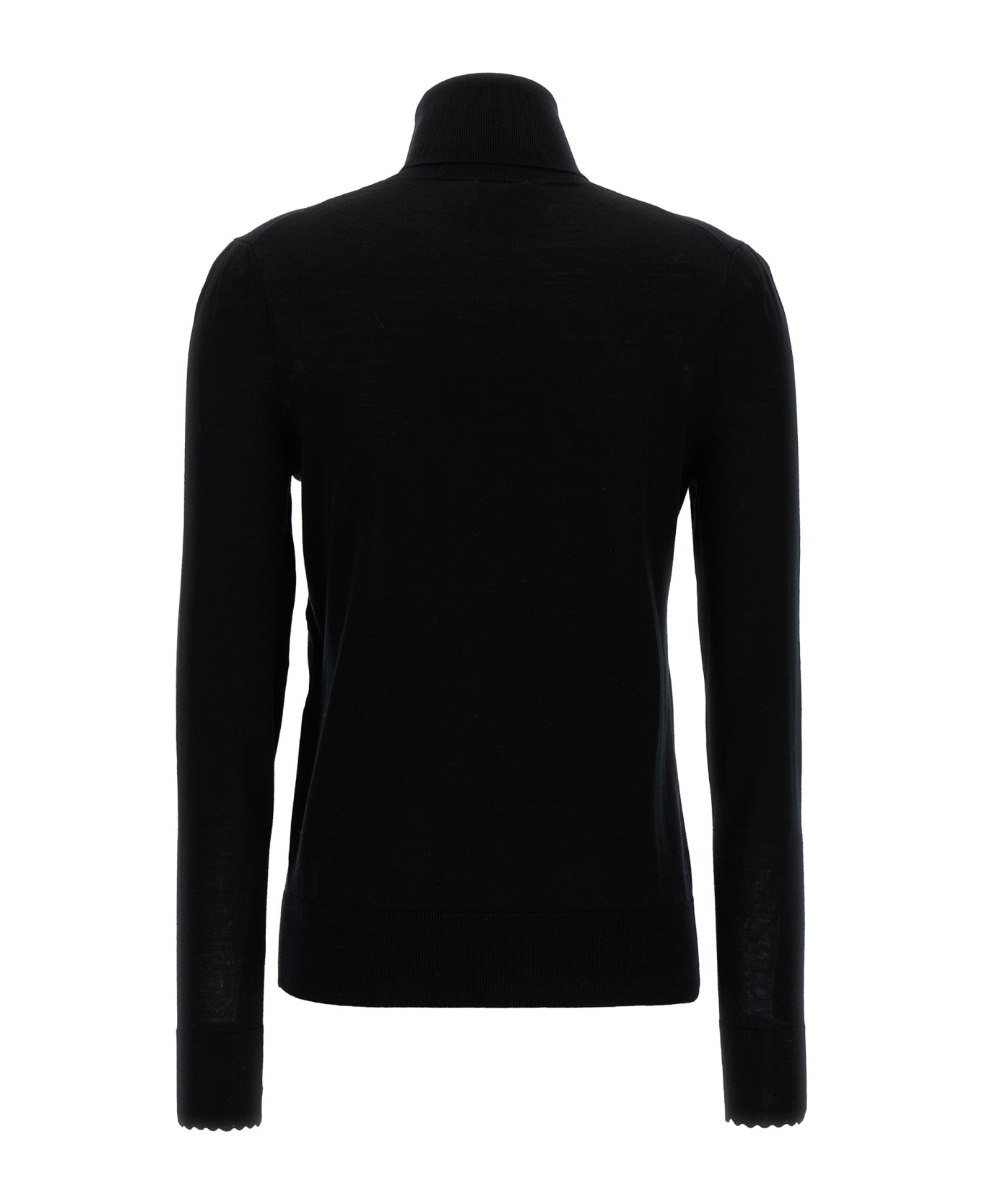 Chloé Wool Turtleneck Sweater - Black