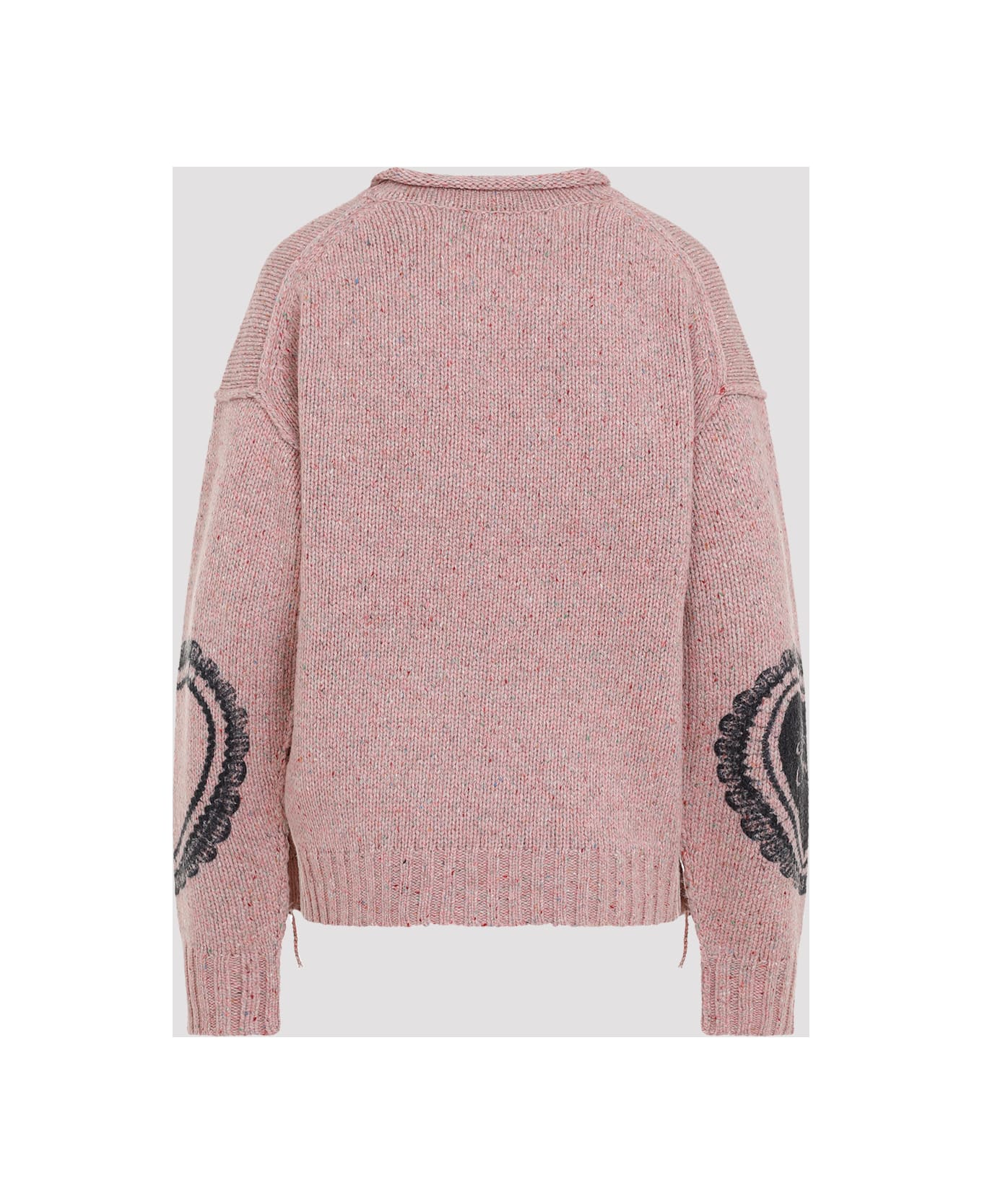 Acne Studios Virgin Wool Pullover - Coa Faded Pink