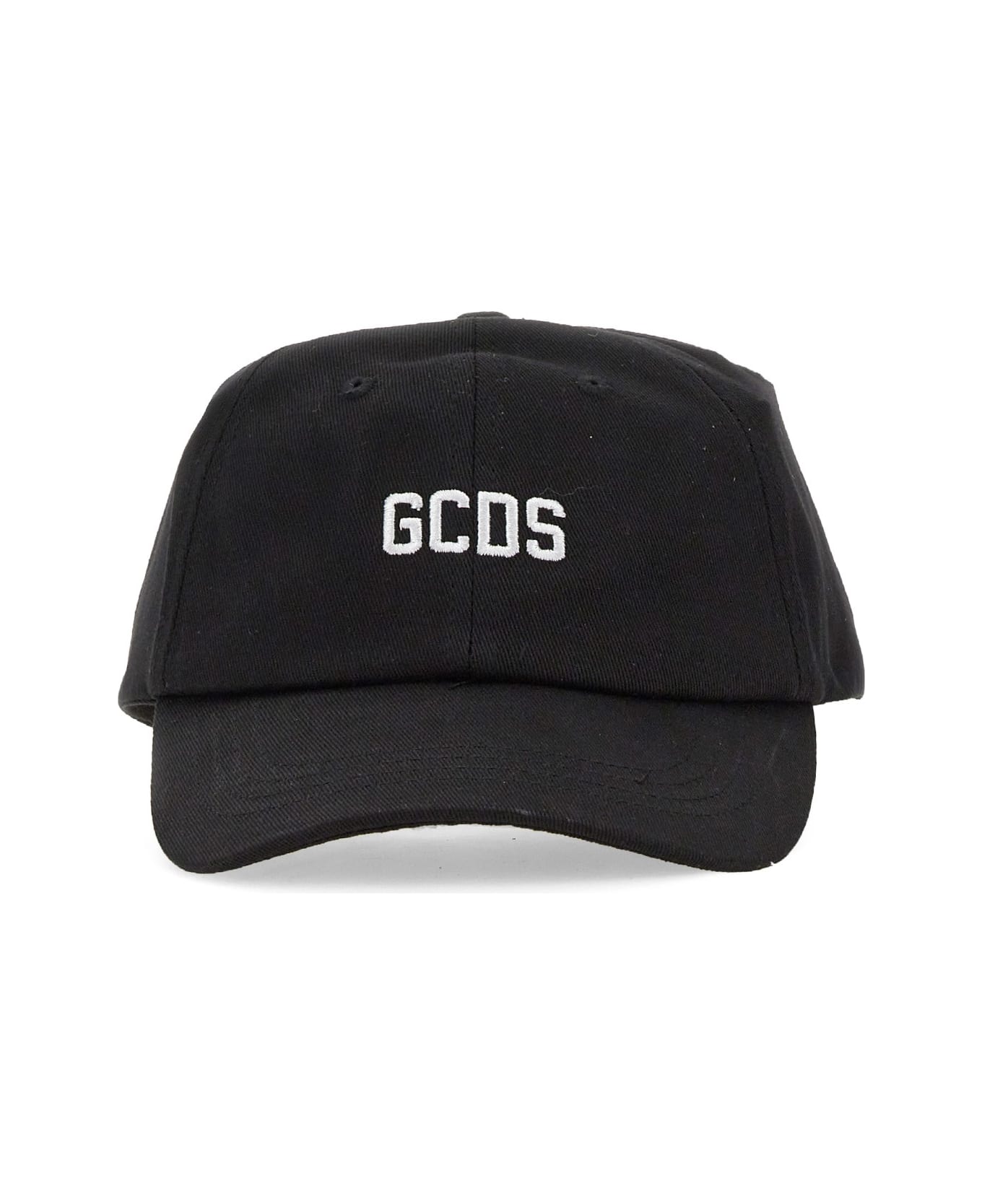 GCDS Baseball Hat Essential - NERO