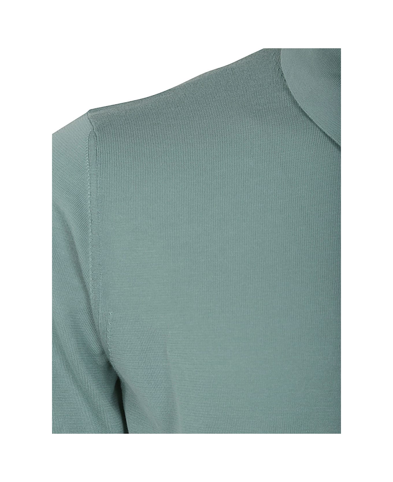Drumohr Polo Sweater - Green ポロシャツ