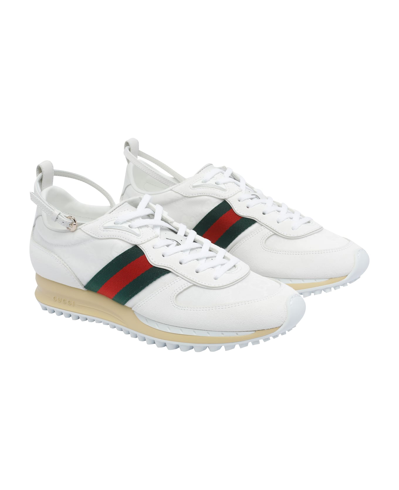 Gucci Re-motion Gg Sneakers - White