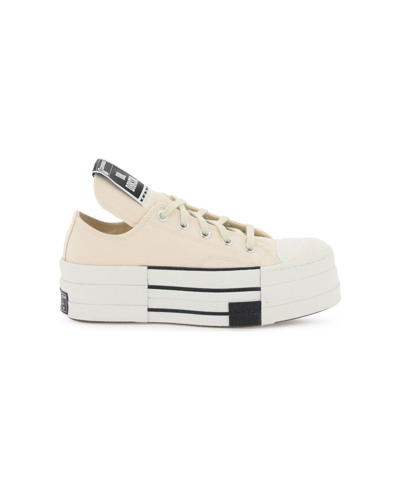 DRKSHDW Dbl Drkstar Ox Sneakers - White