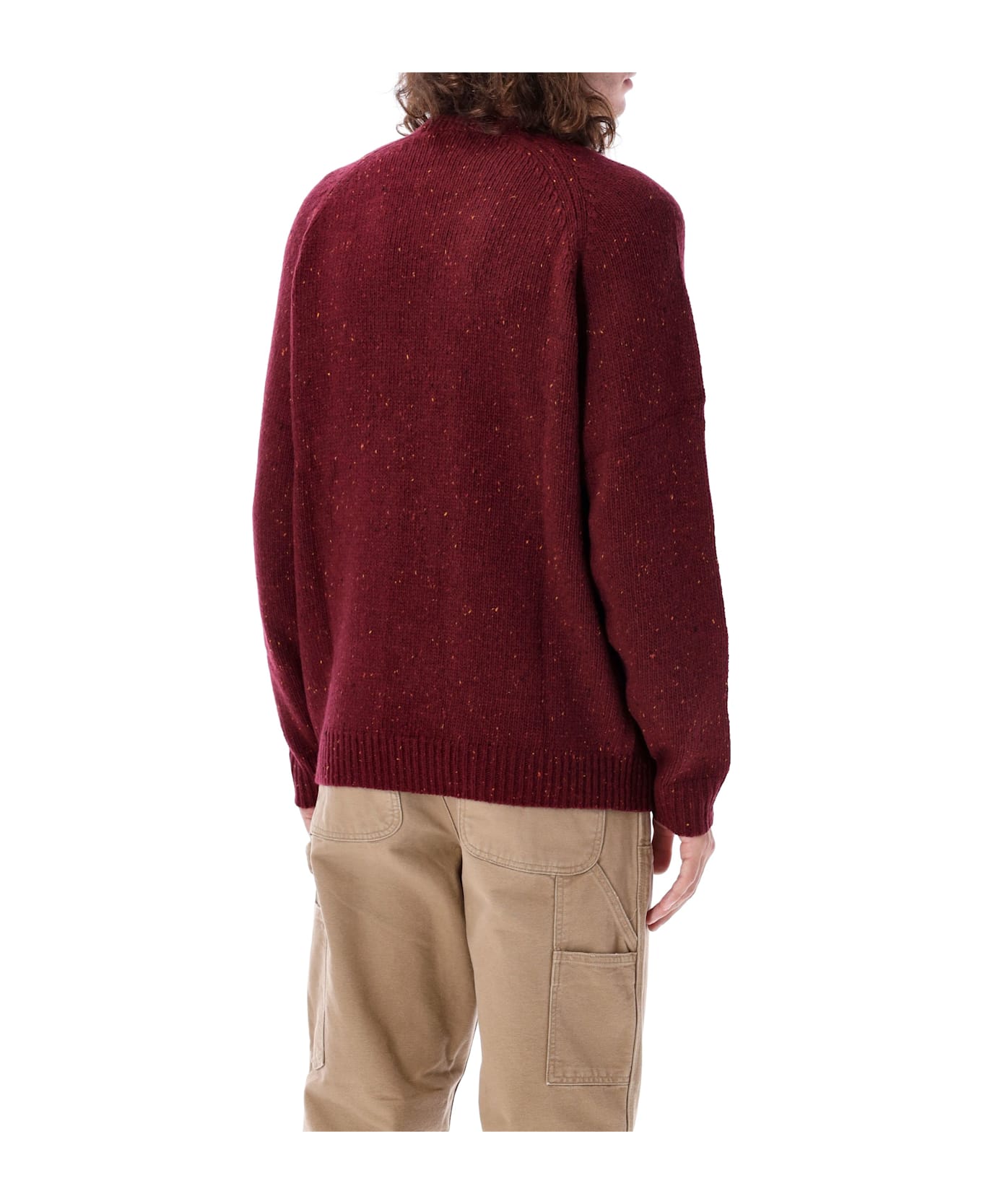 Carhartt Anglistic Sweater - MALBEC