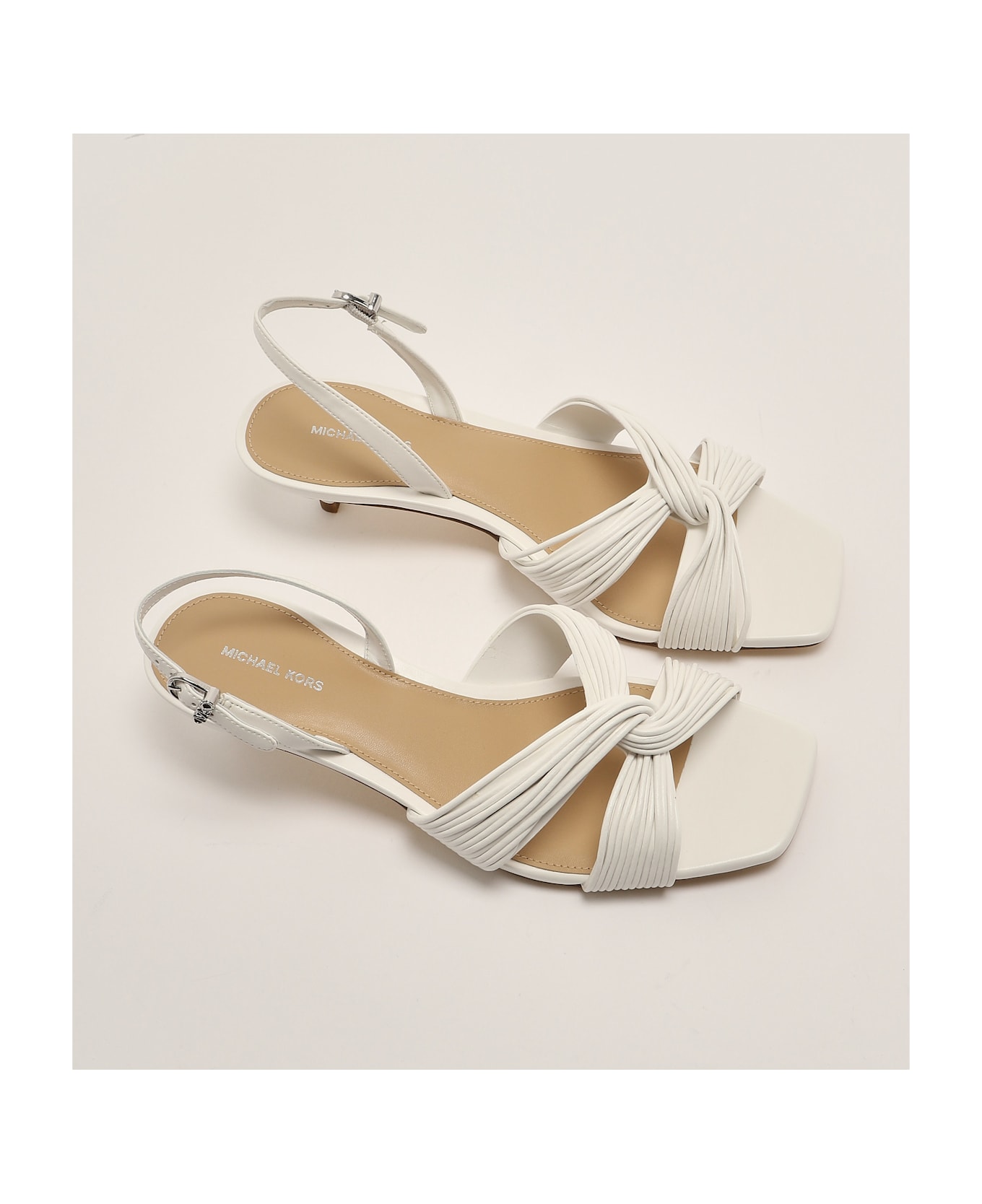Michael Kors Alessia Kitten Sandal Sandal - BIANCO
