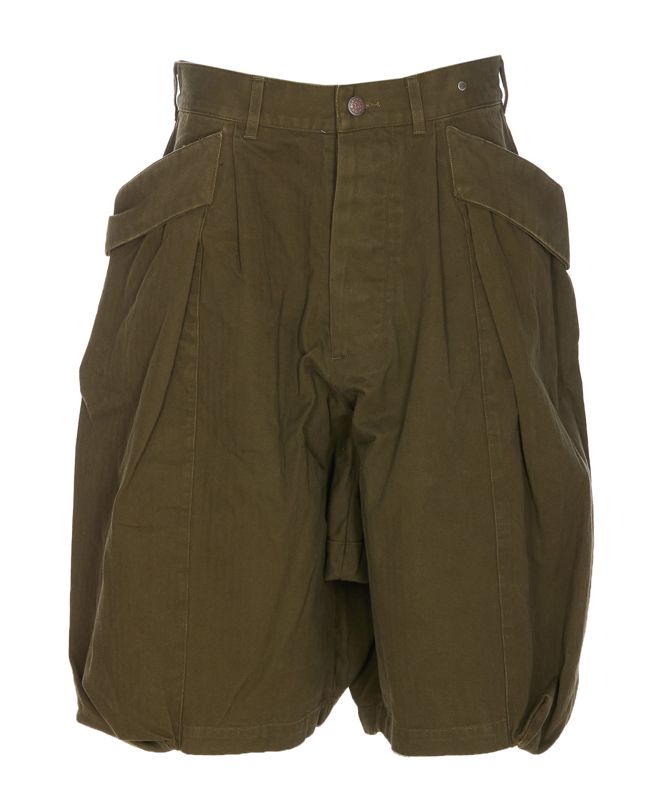 R13 Jesse Multipocket Shorts - Green