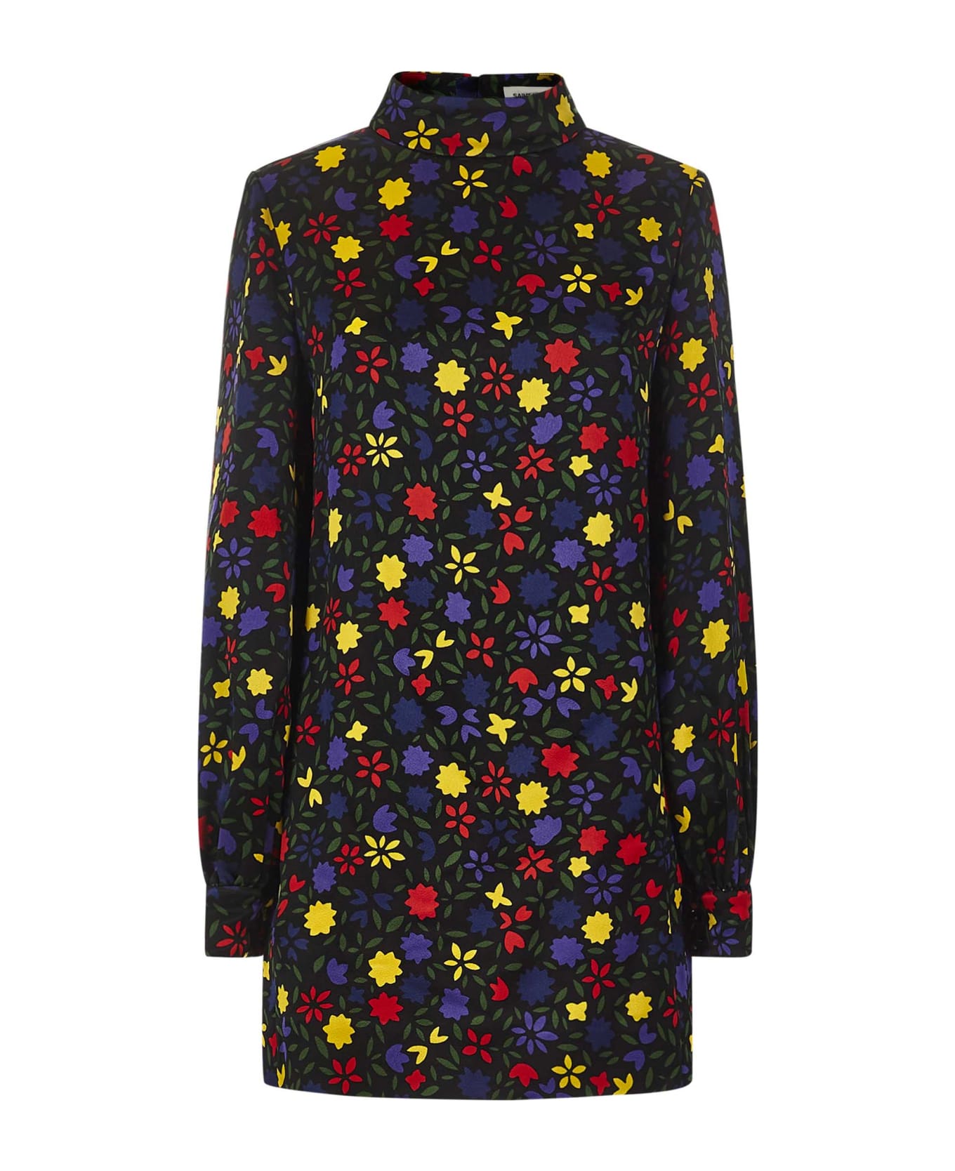 Saint Laurent Mini Dress - Multicolor
