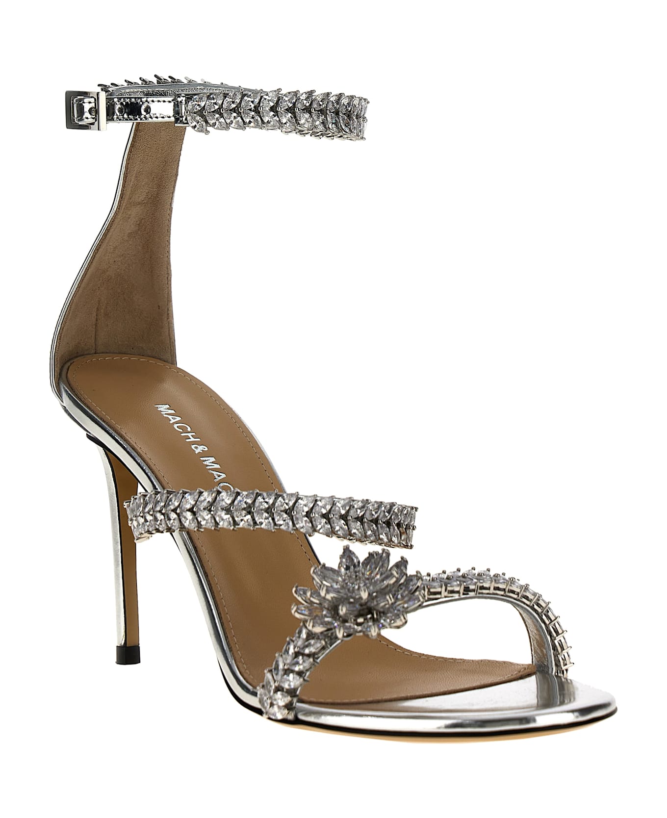 Mach 
Mach 
lotus
 Sandals - Silver