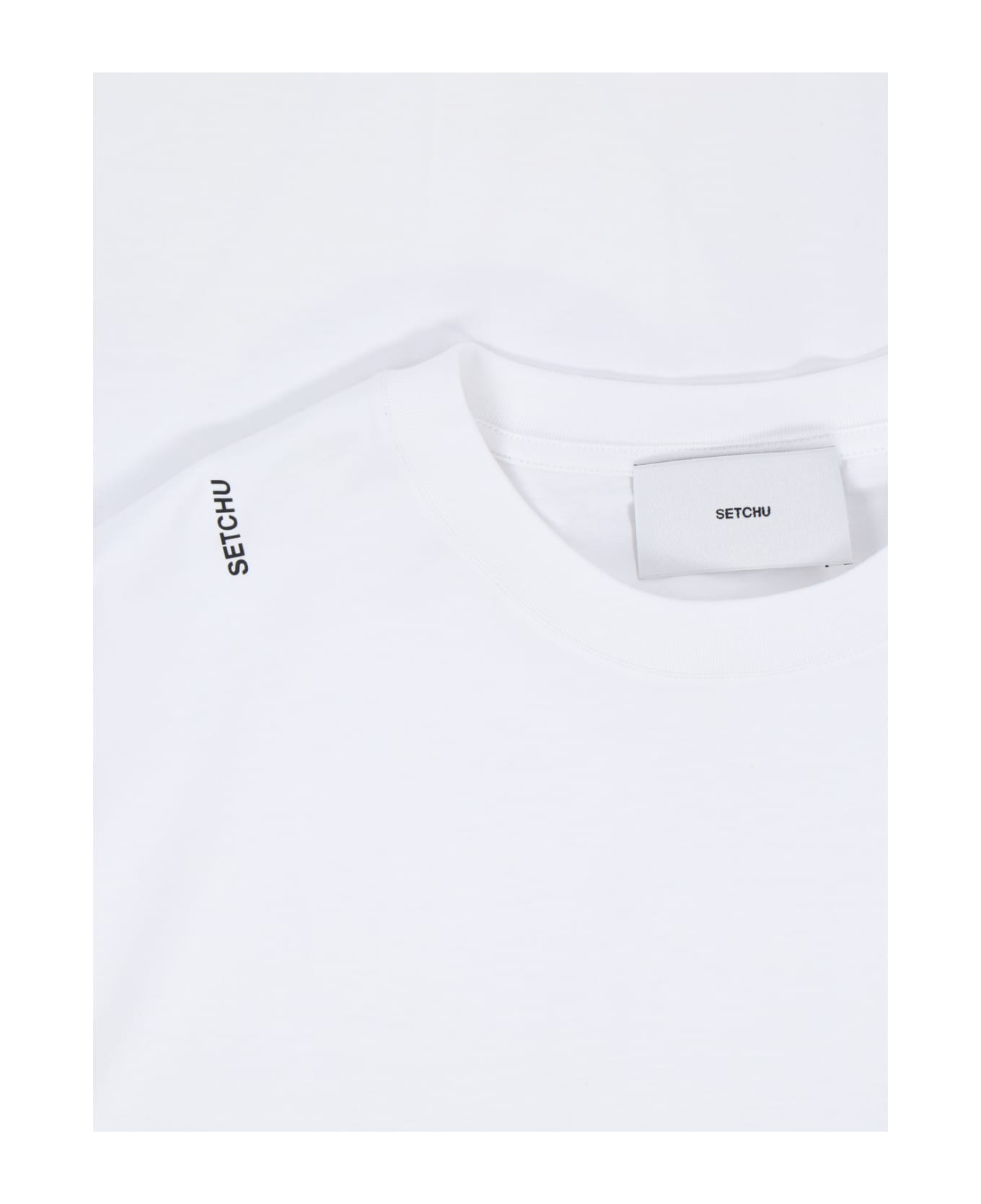 Setchu Logo T-shirt - White Tシャツ