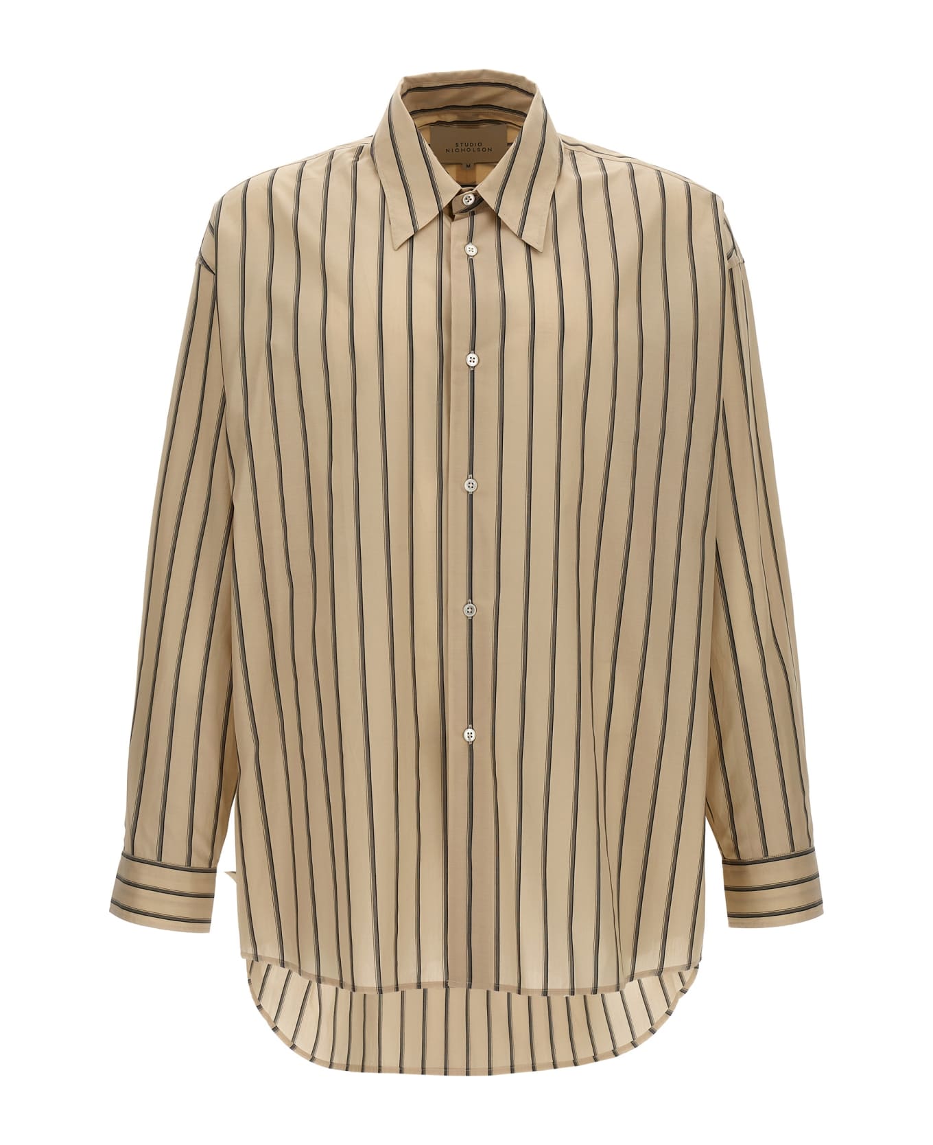 Studio Nicholson Striped Shirt - Beige シャツ
