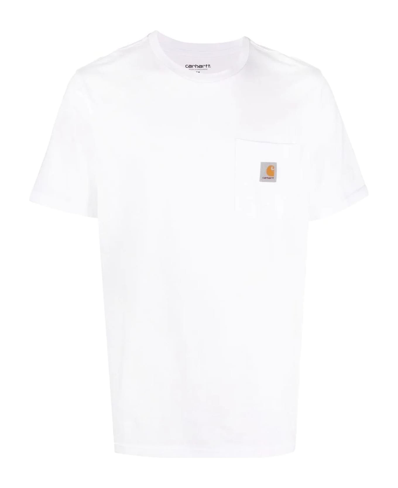 Carhartt White Cotton T-shirt - White