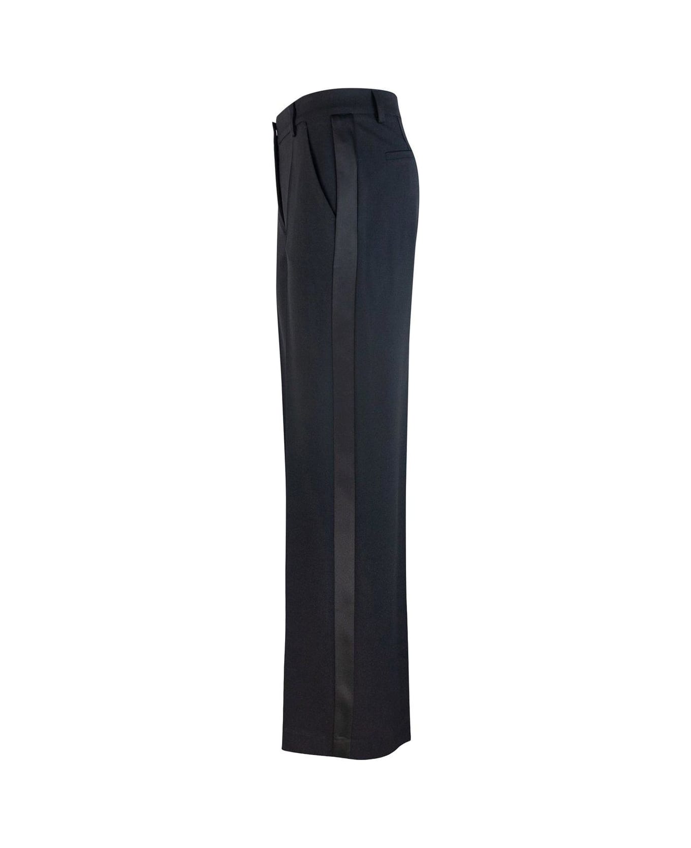 Parosh Pleated Tailored Trousers - NERO