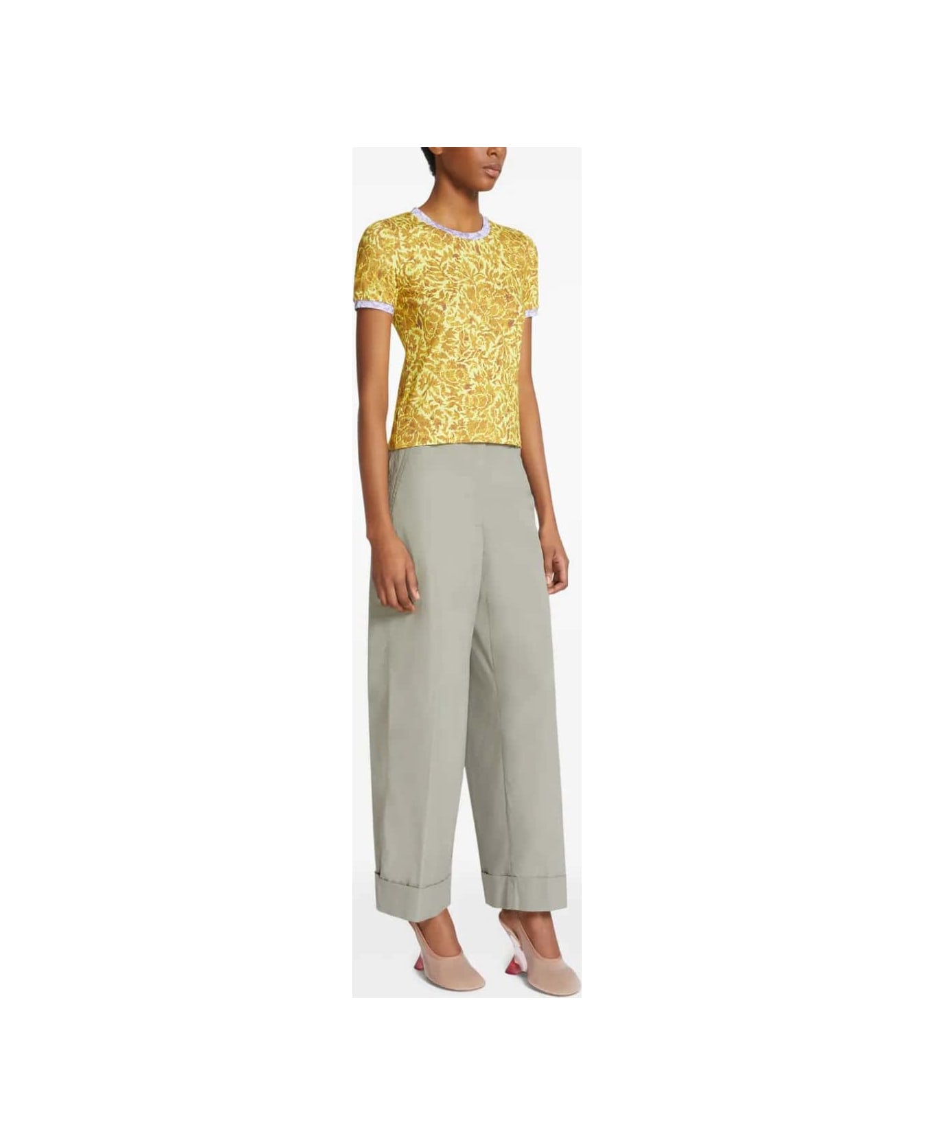 Dries Van Noten Pant Dritto - Cement