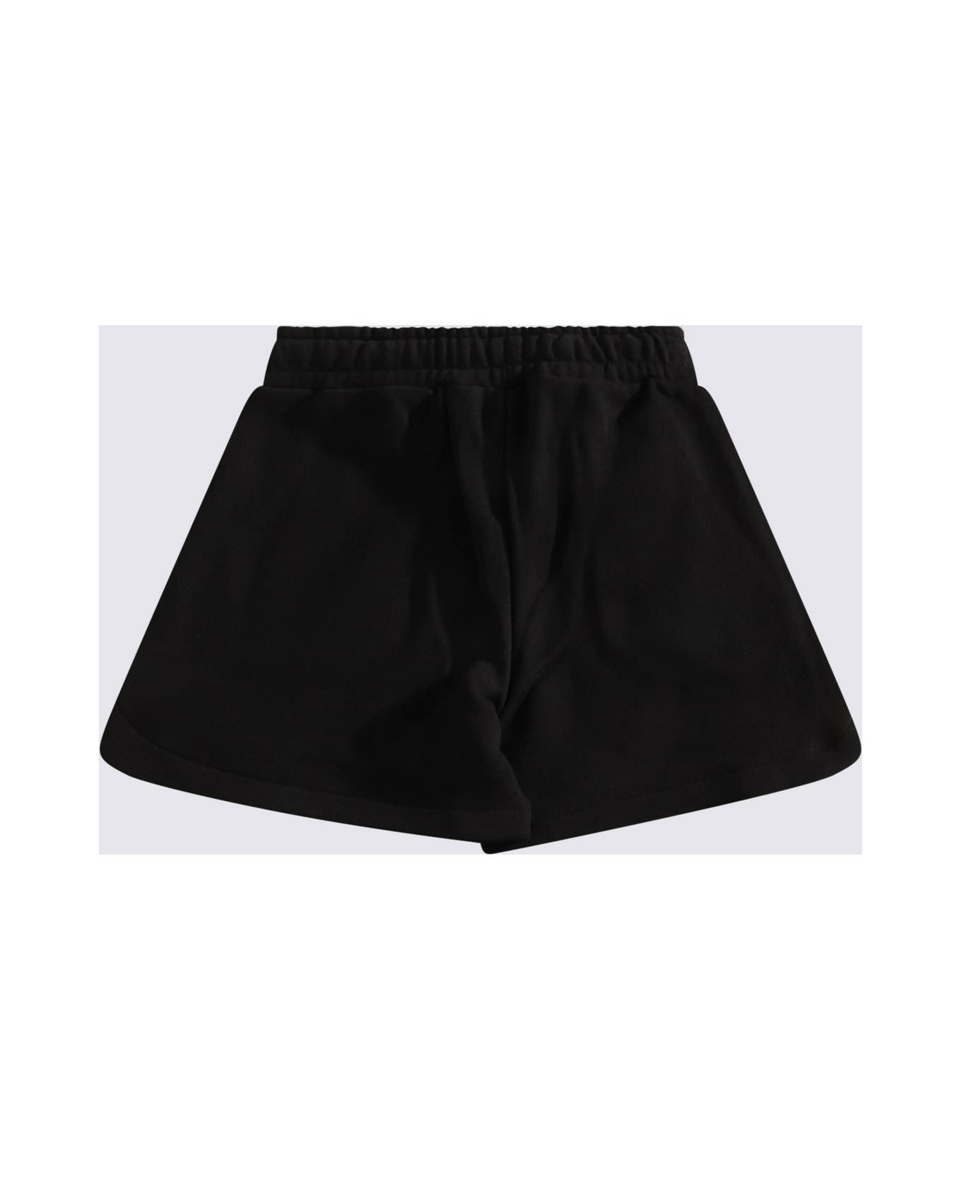 Moschino Black Cotton Shorts - NERO/BLACK