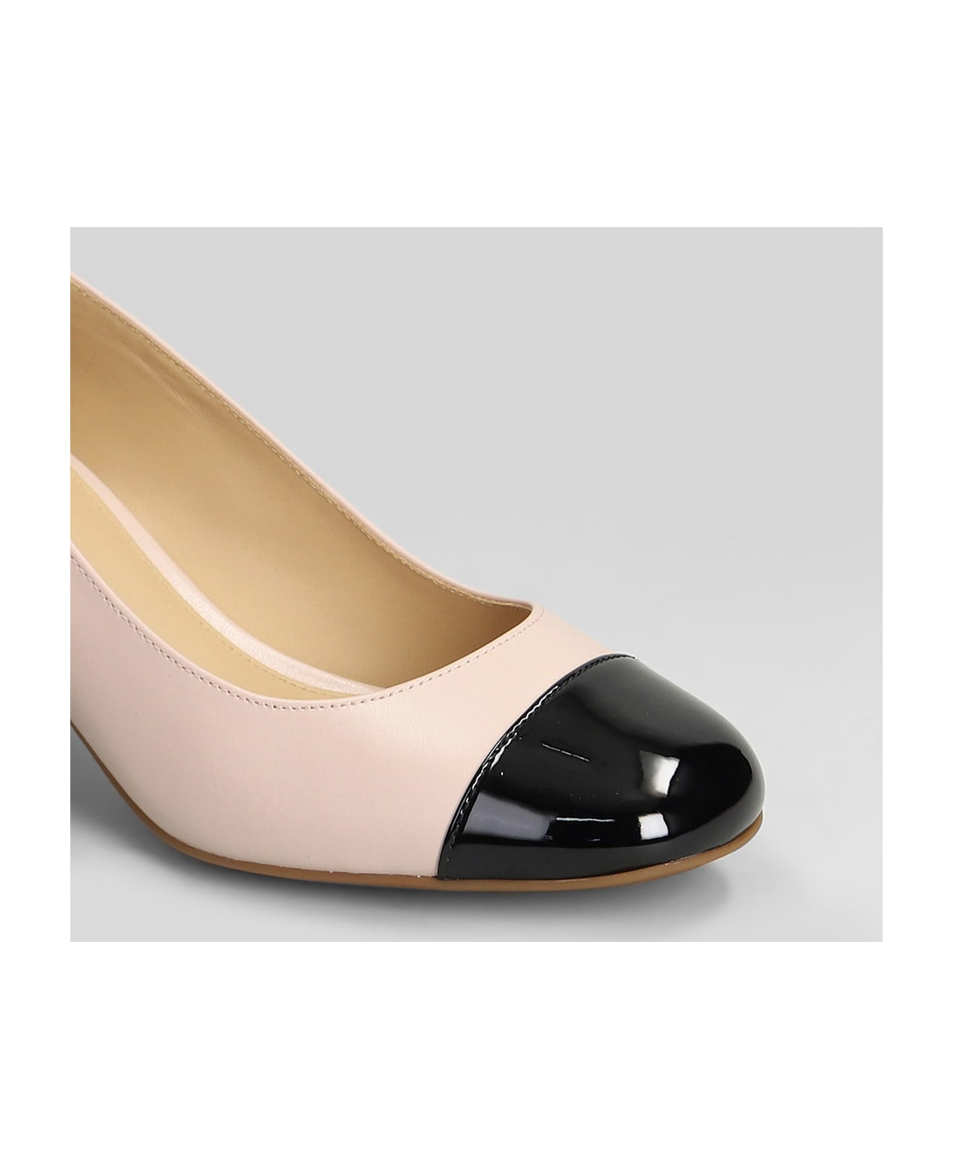 Michael Kors Perla Flex Pump Pumps In Rose-pink Leather - rose-pink