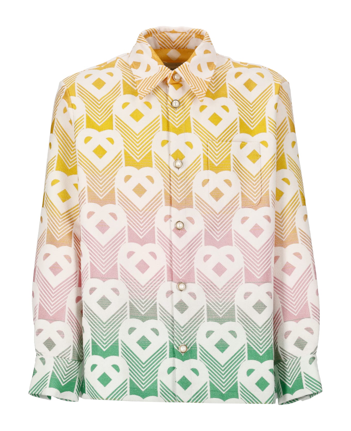 Casablanca Gradient Heart Shirt - MultiColour