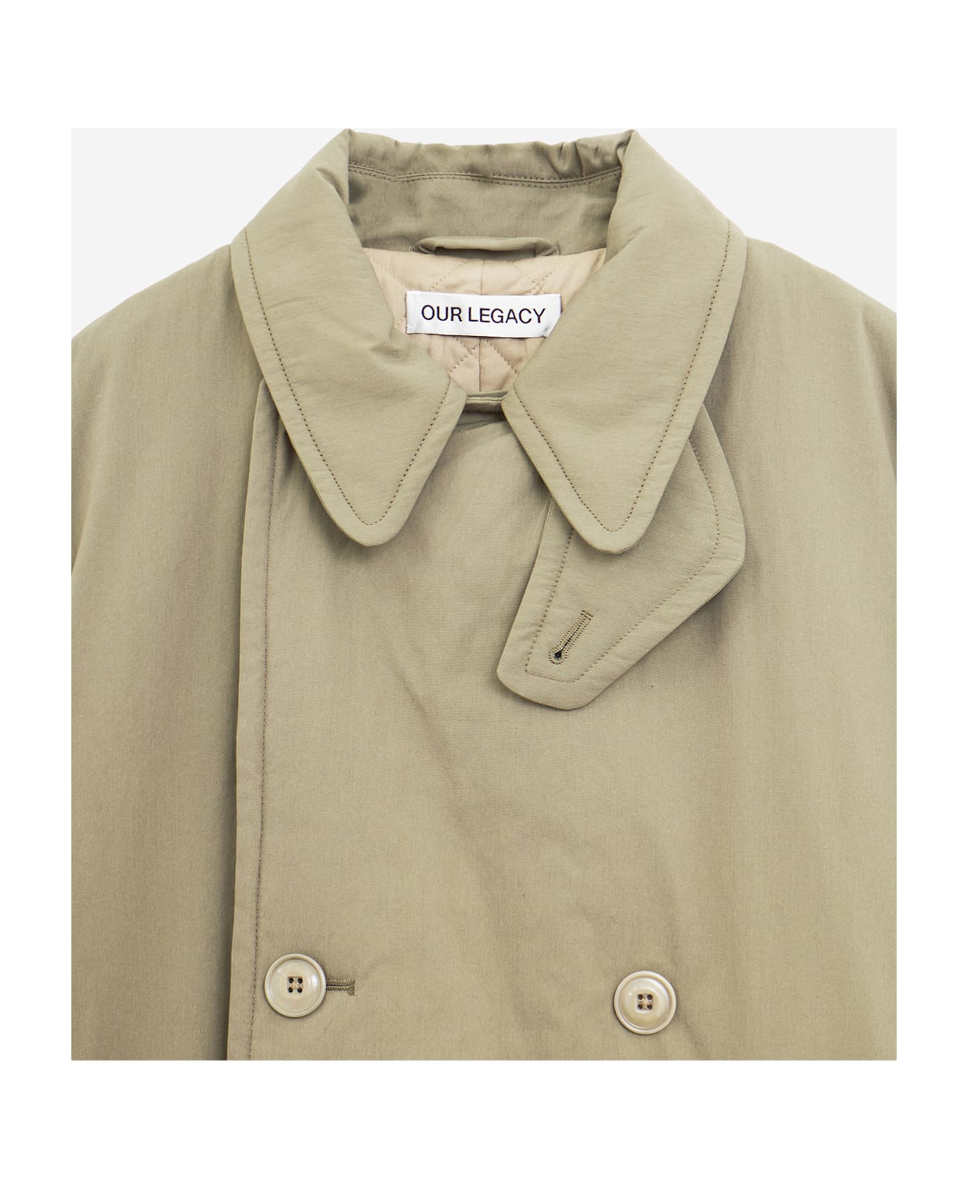 Our Legacy Duvet Trench Coat - khaki