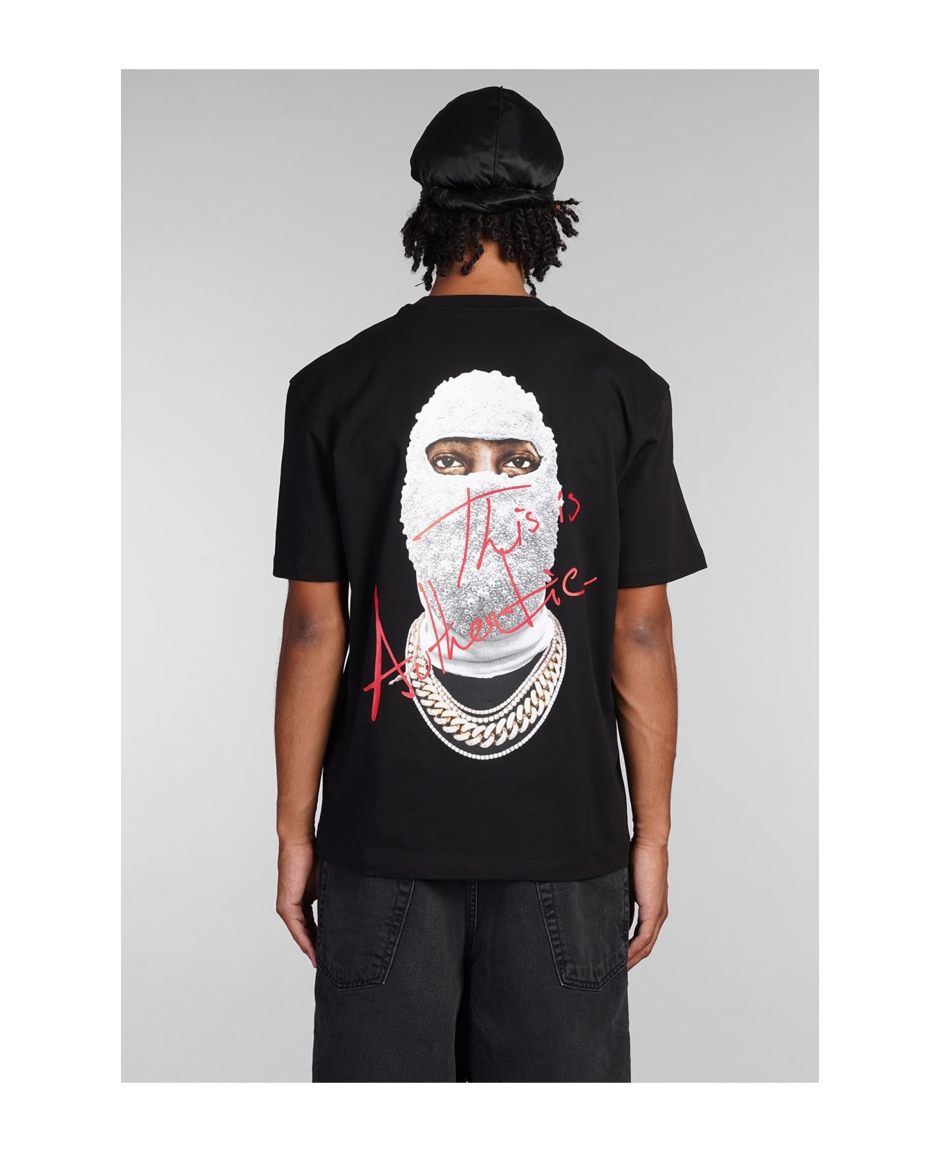ih nom uh nit T-shirt In Black Cotton - black