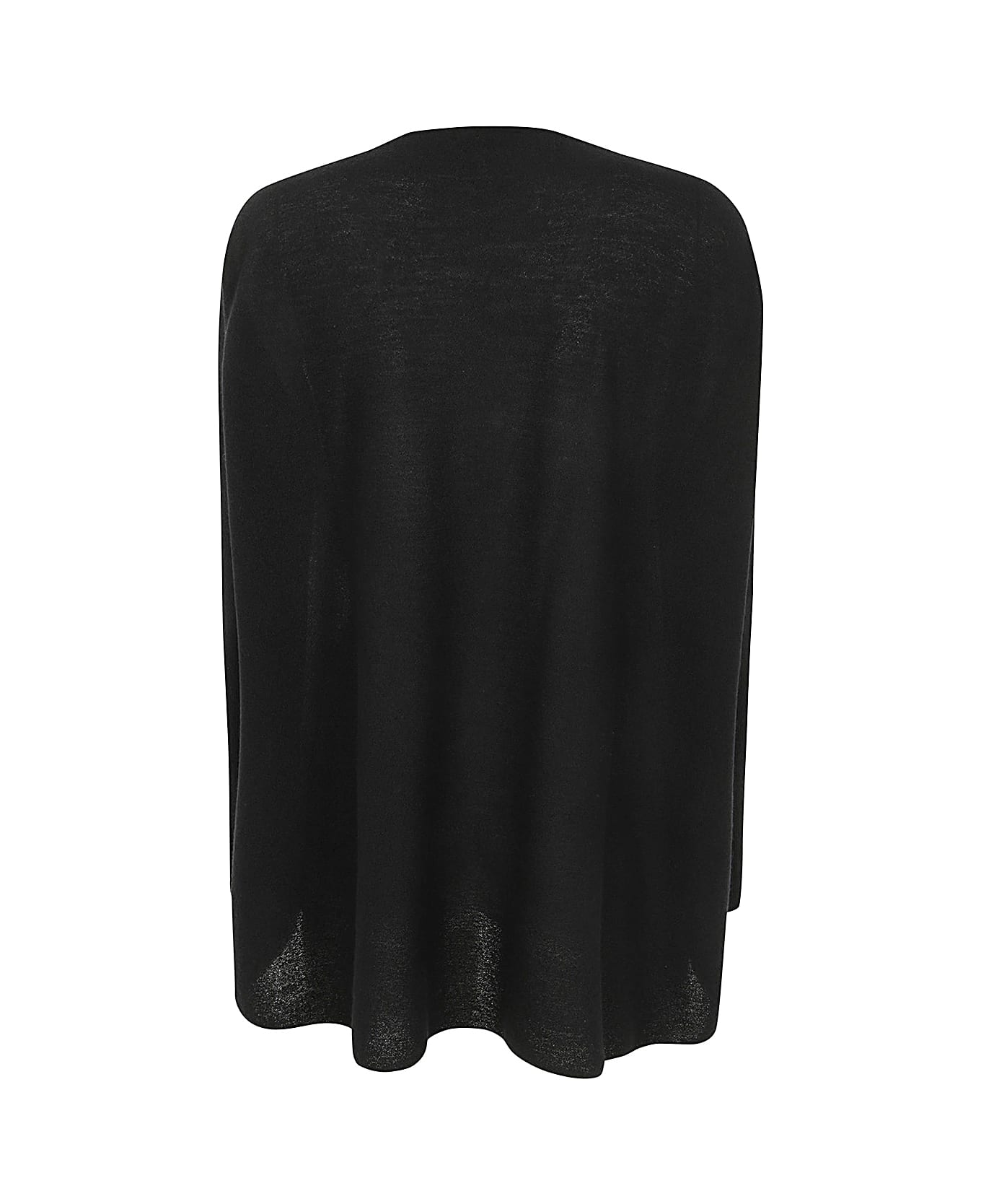 Gentry Portofino Knit V Neck Sweater - Black