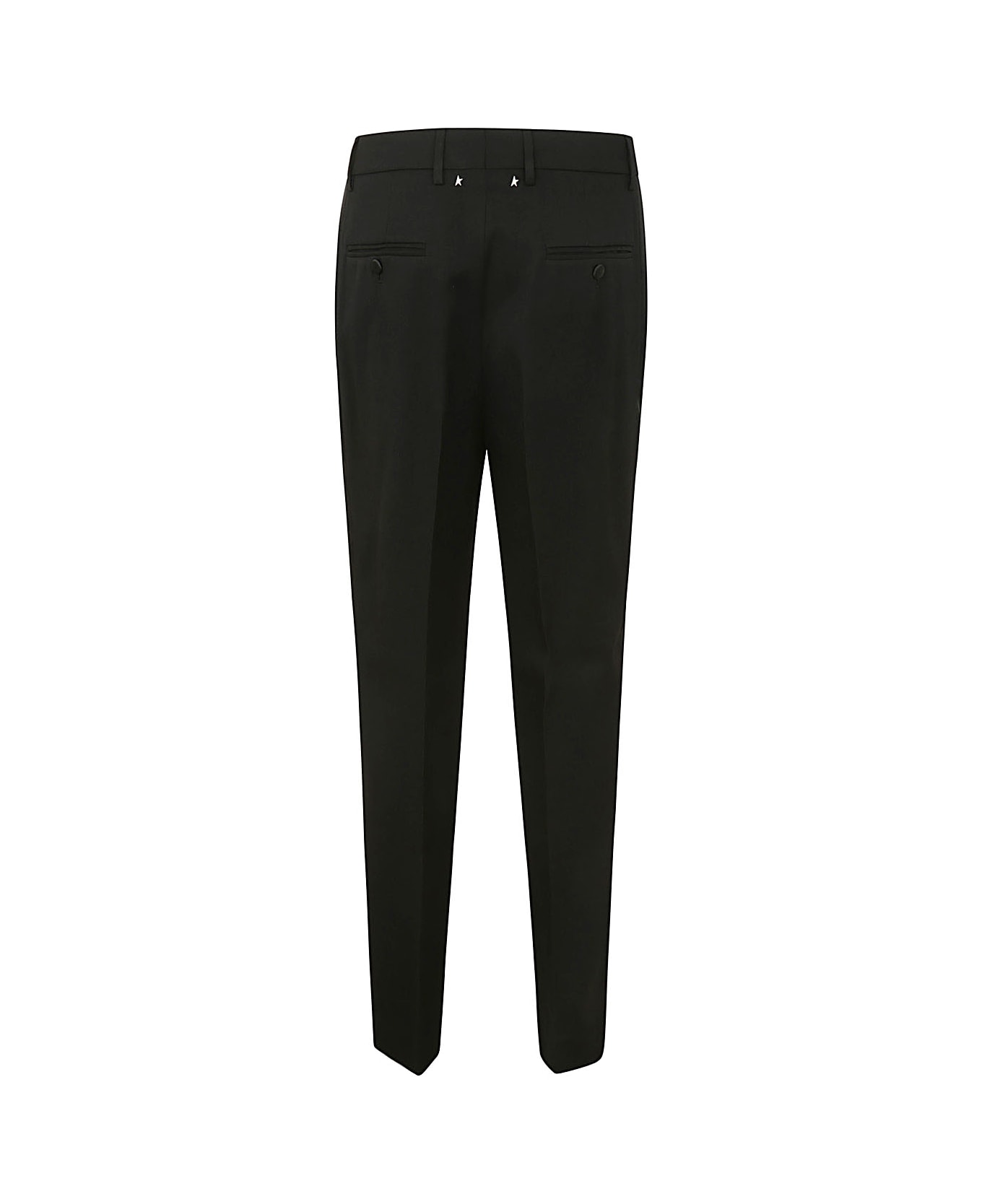 Golden Goose Relax Straight Pant - Black ボトムス