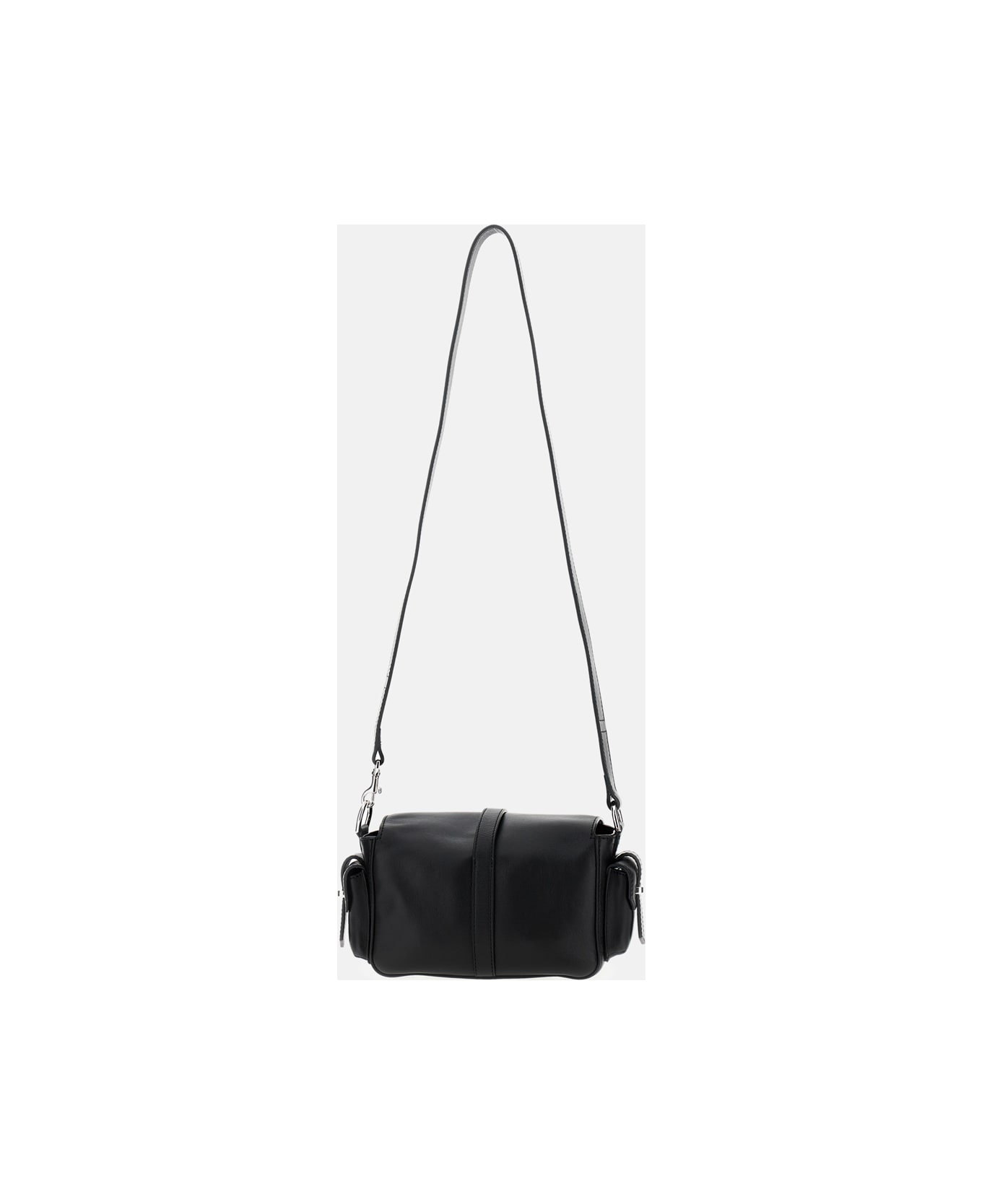 Hogan Small H01r Flap Bag - Black