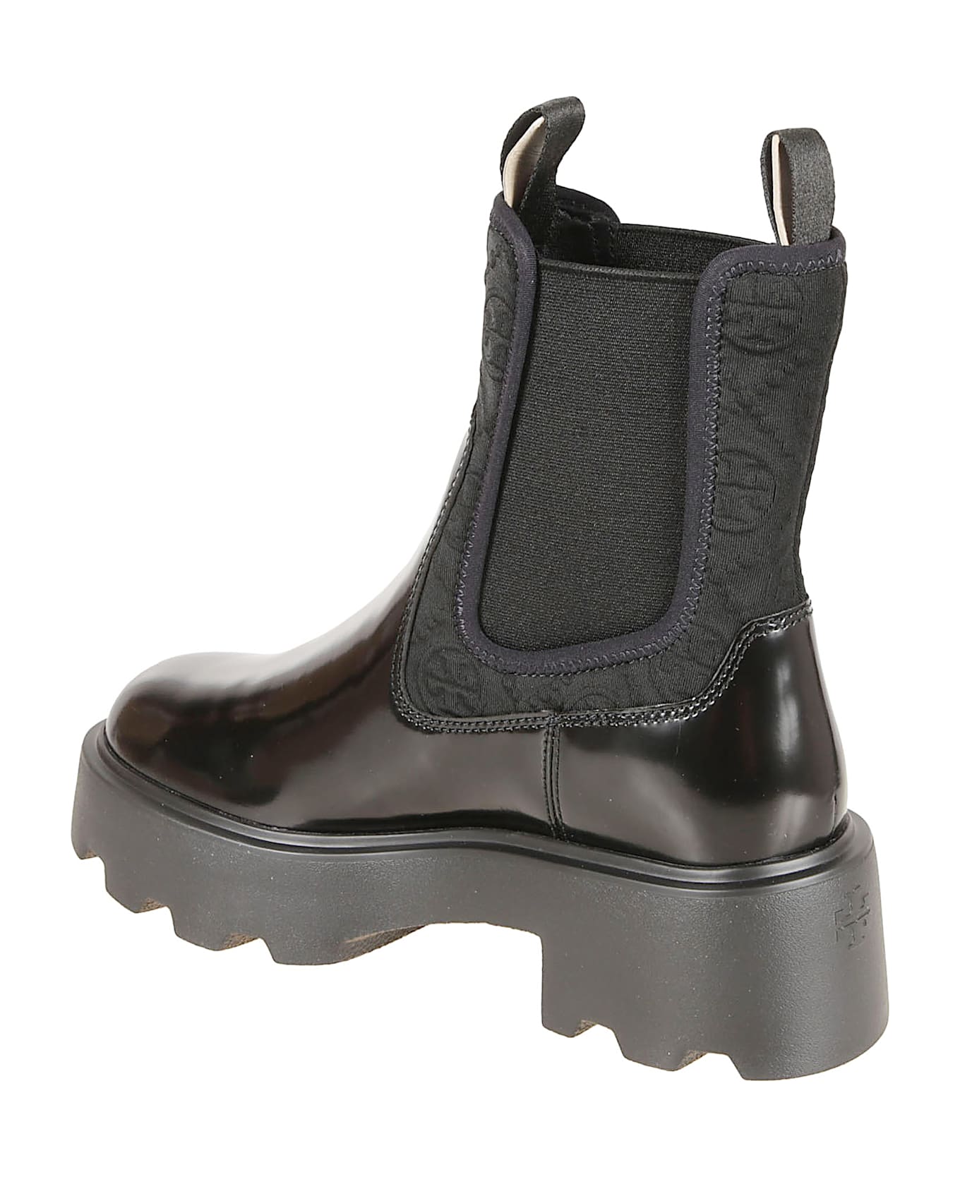 Tory Burch Leather Chelsea Boots - Perfect black