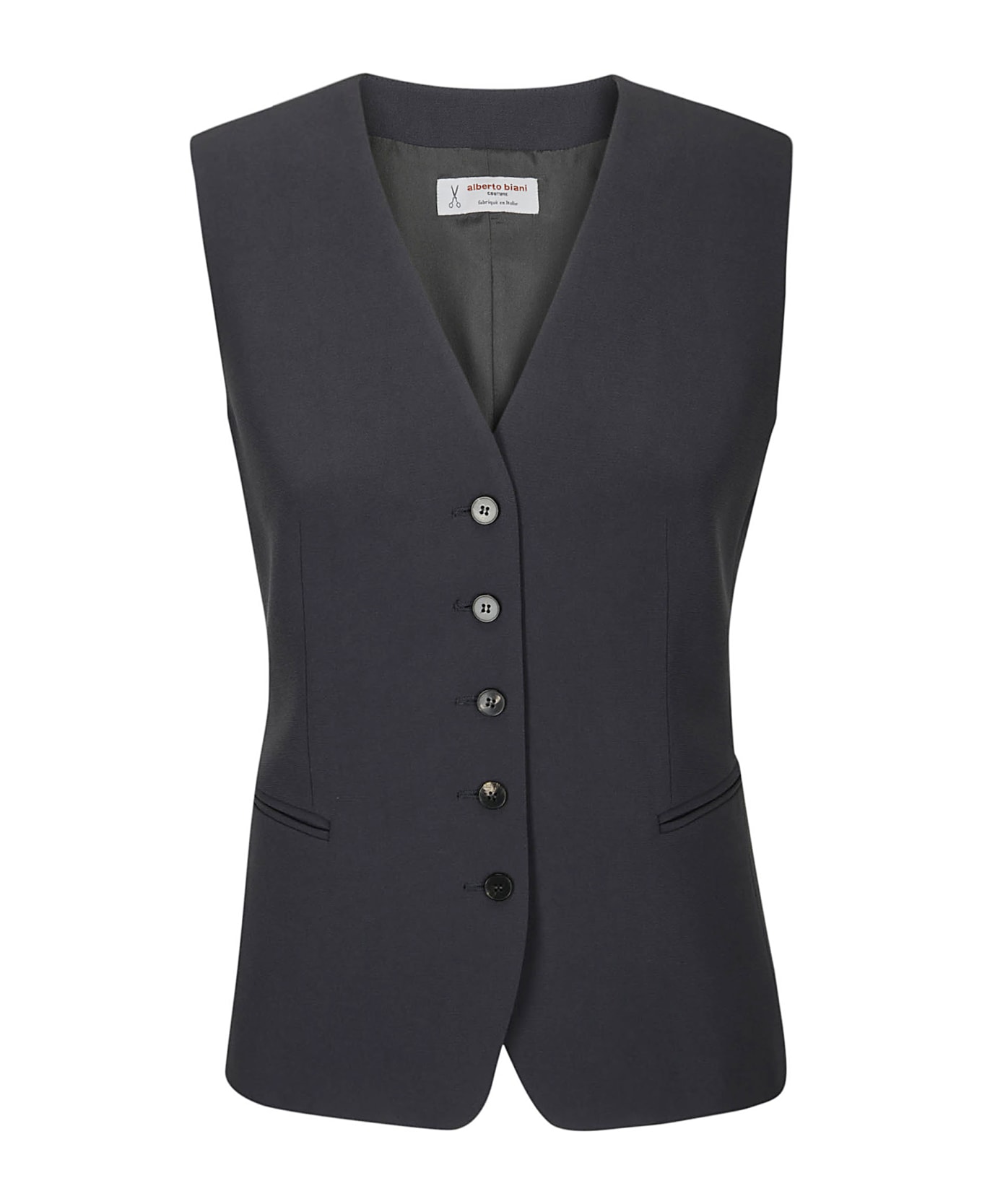 Alberto Biani Vest - DARK GREY