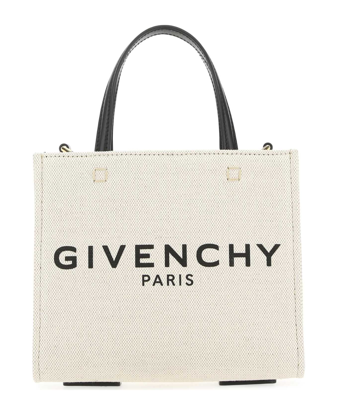 Givenchy Ivory Canvas Mini G-tote Handbag - 255