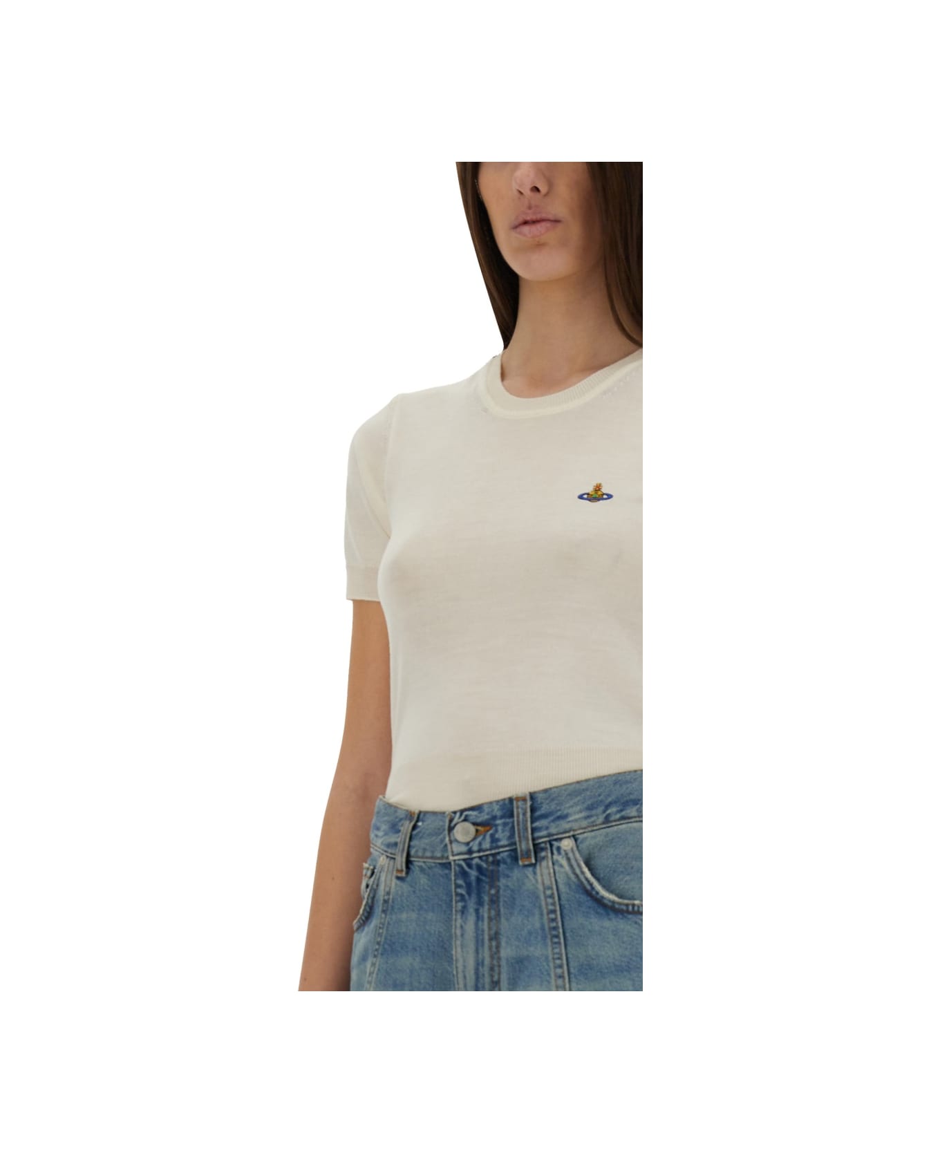 Vivienne Westwood Top "bea" - IVORY