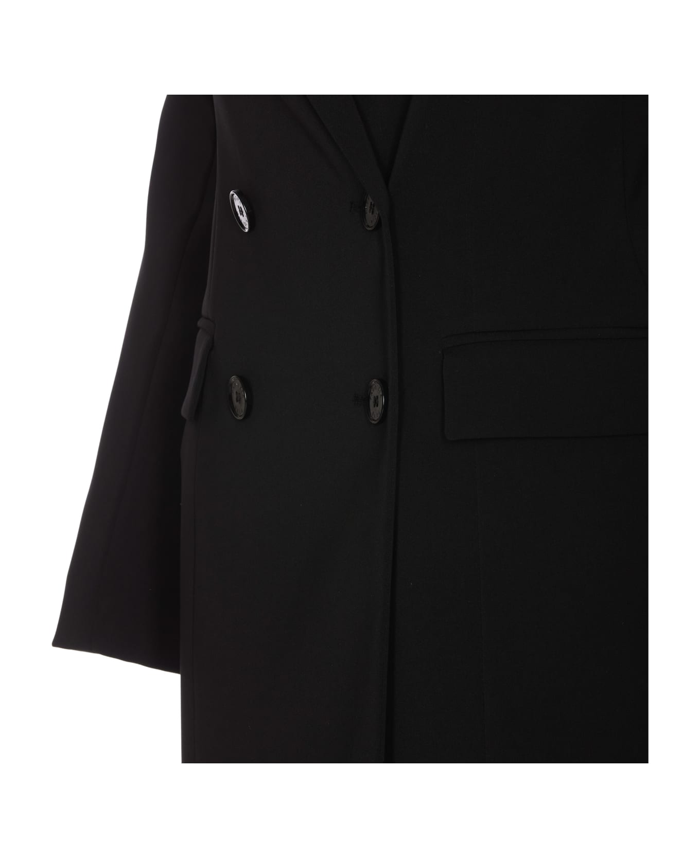 Patrizia Pepe Blazer Dress - Black コート