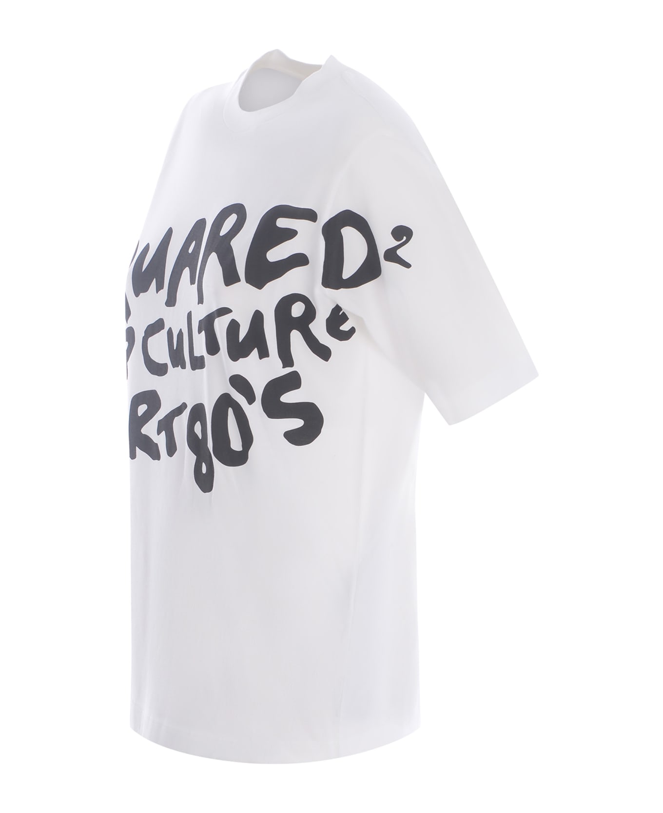 Dsquared2 T-shirt "d2 Pop 80's" - Bianco