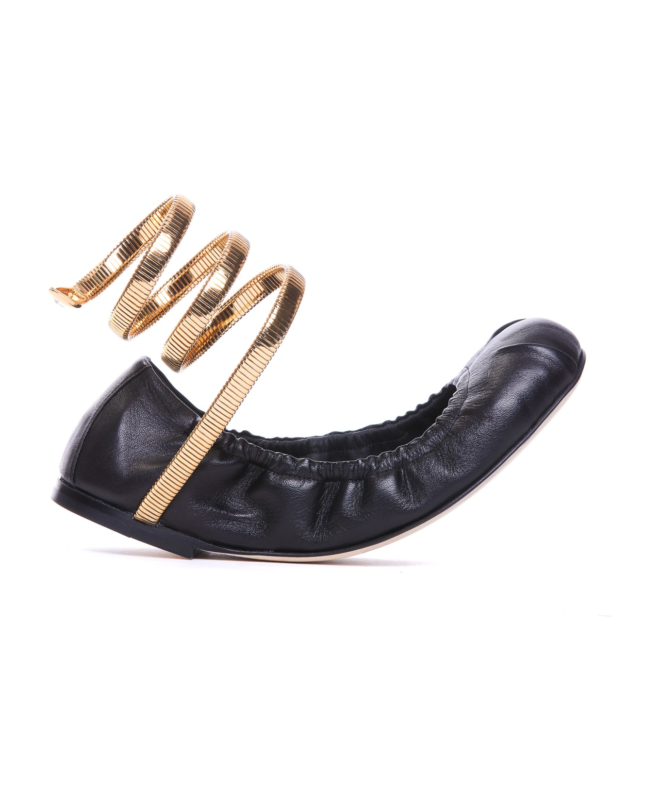 René Caovilla Juniper Flats - Black フラットシューズ