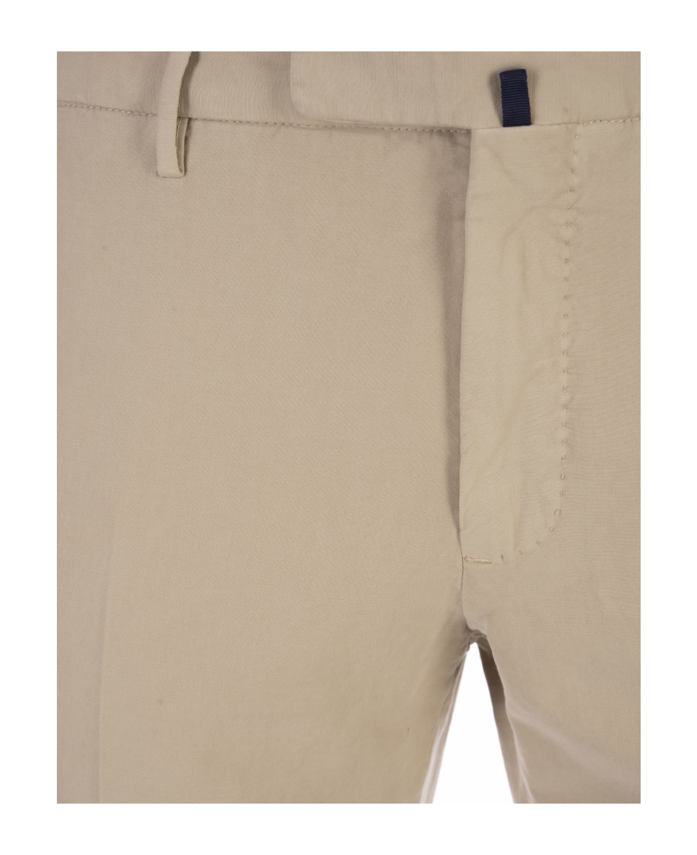 Incotex Slim Fit Trousers In Beige Certified Doeskin - Brown ボトムス
