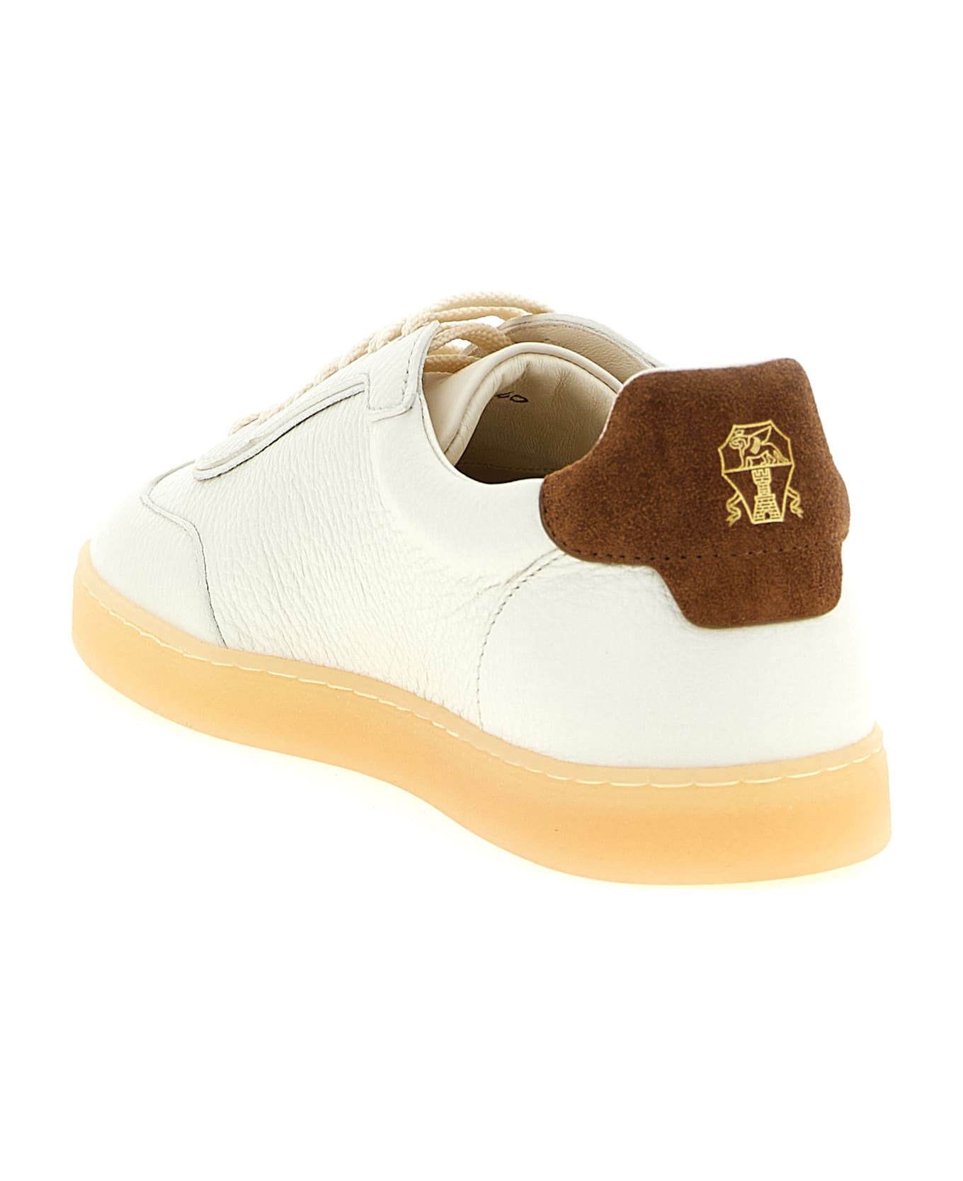 Brunello Cucinelli Leather Sneakers - White
