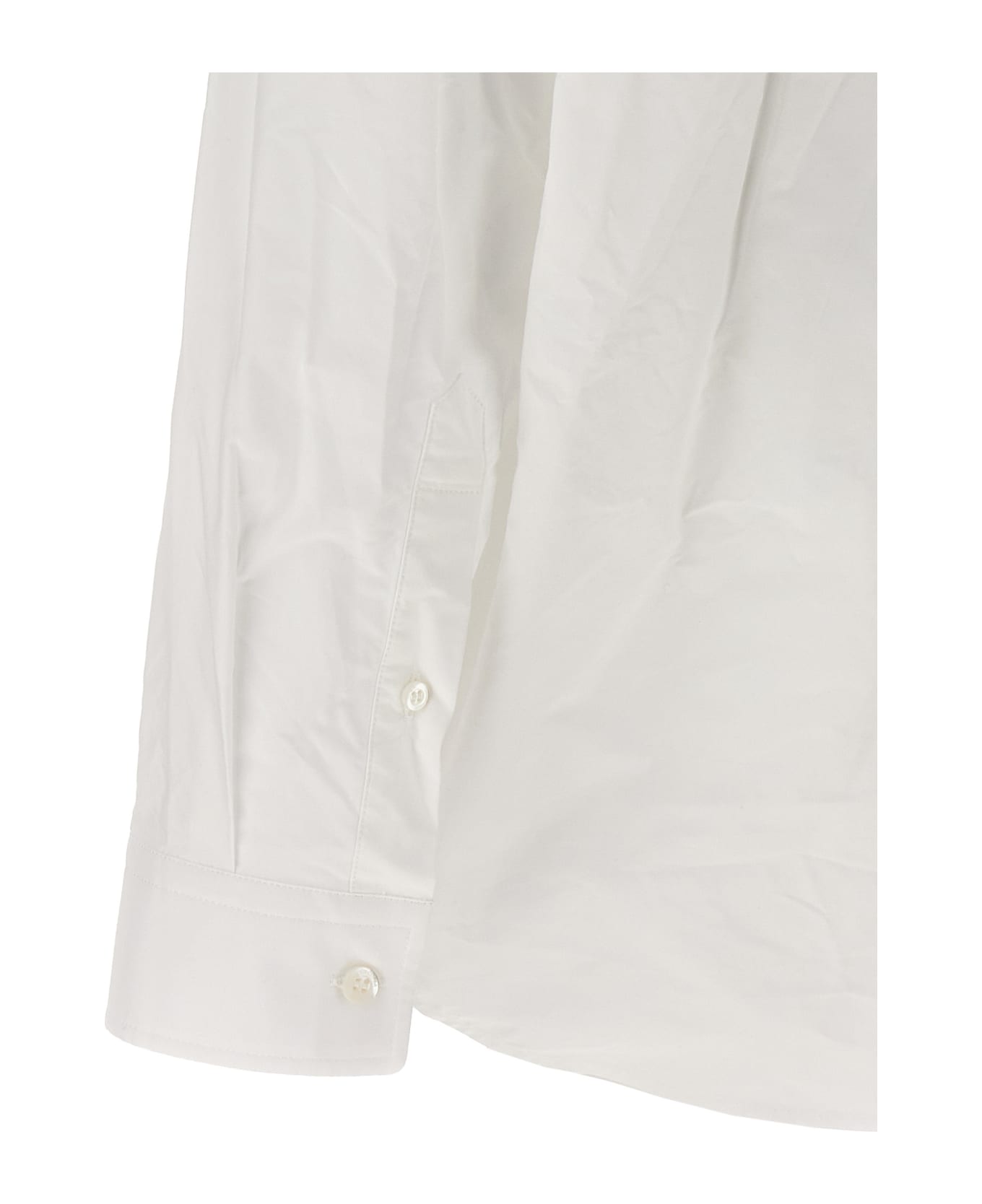 Balenciaga Cocoon Shirt - WHITE