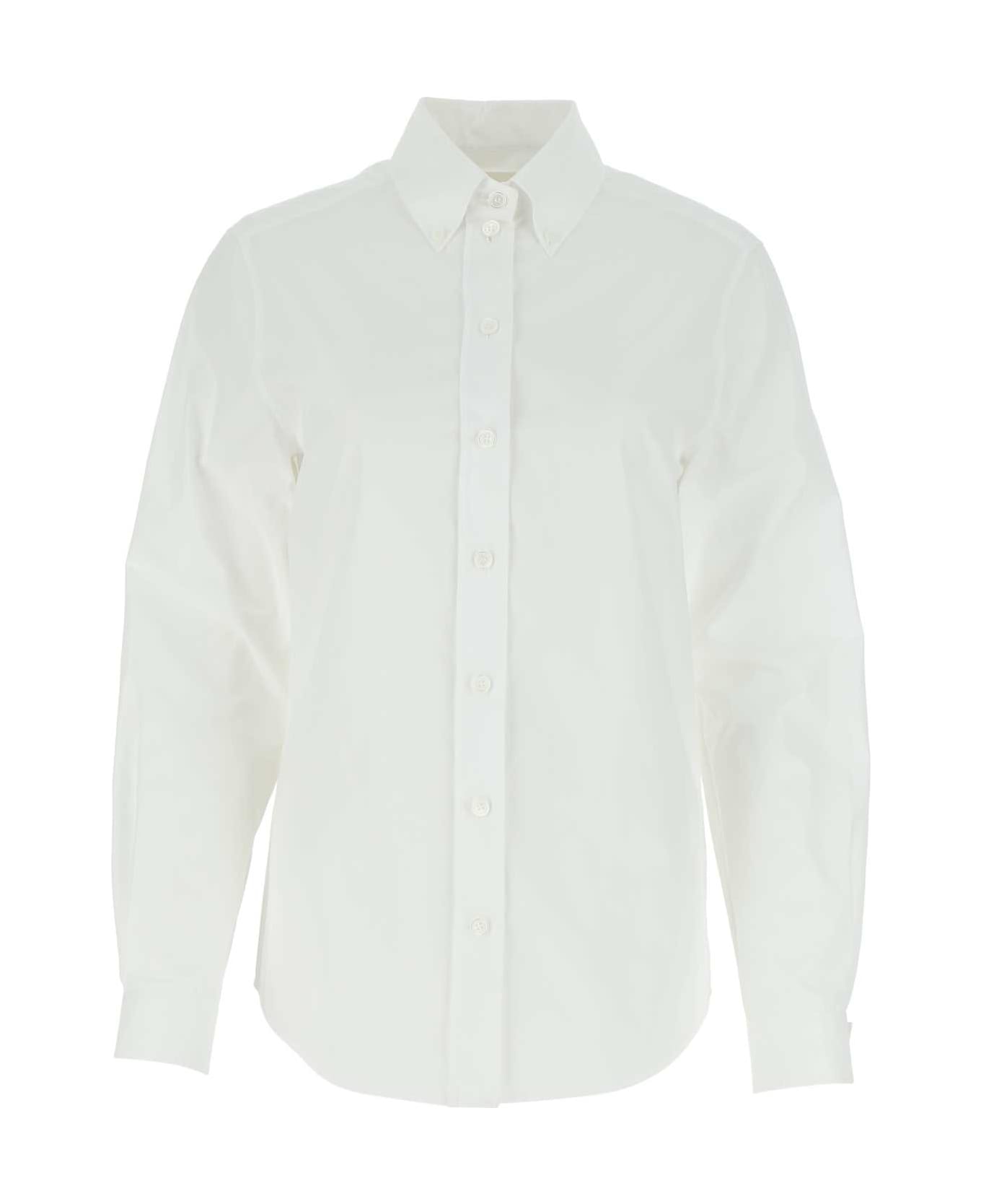 Givenchy White Poplin Shirt - 100