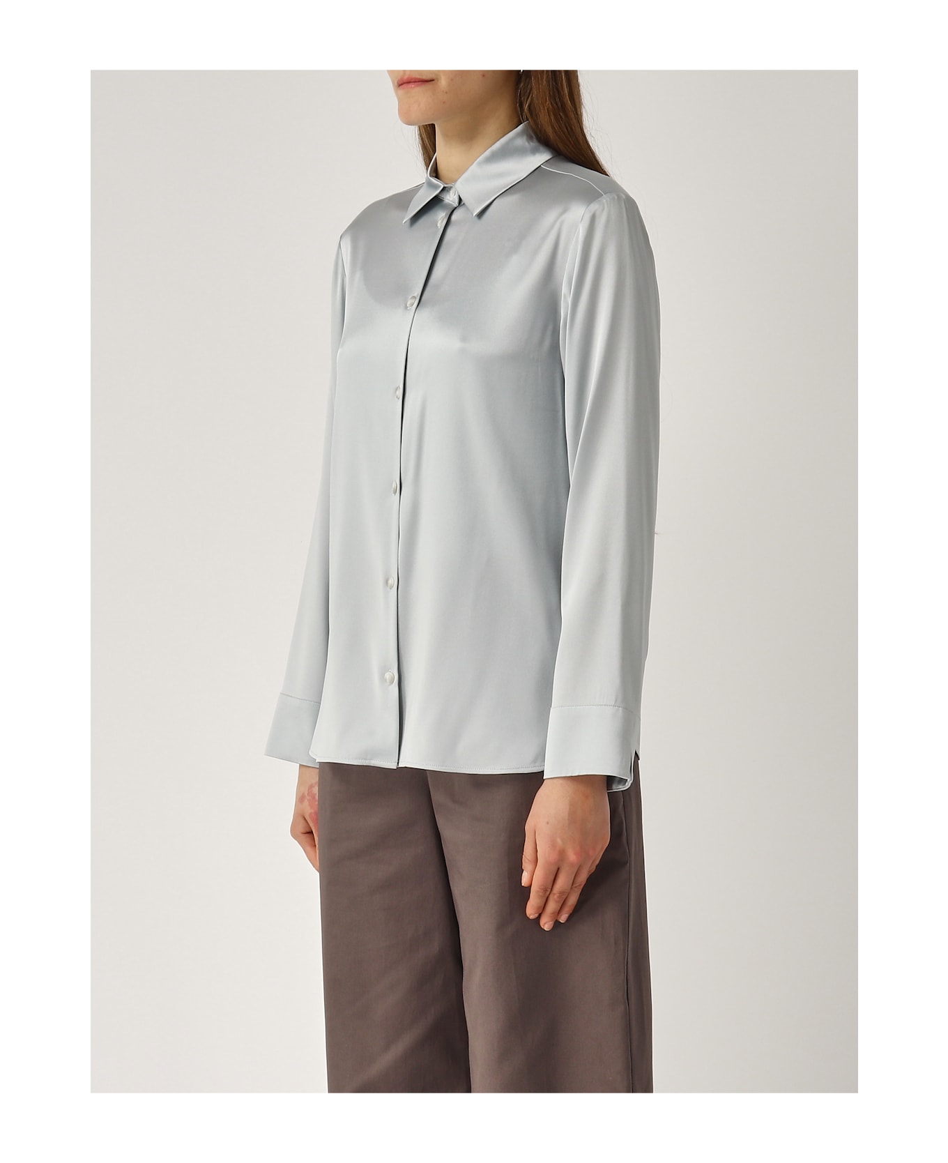 Max Mara Kadiak Shirt - AZZURRO POLVERE