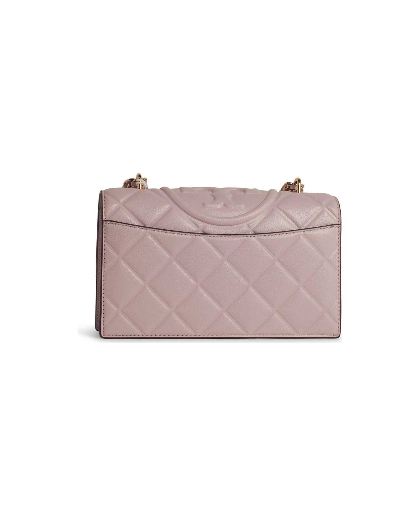 Tory Burch 
flaming
 Lilac Leather Crossbody Bag - Liliac