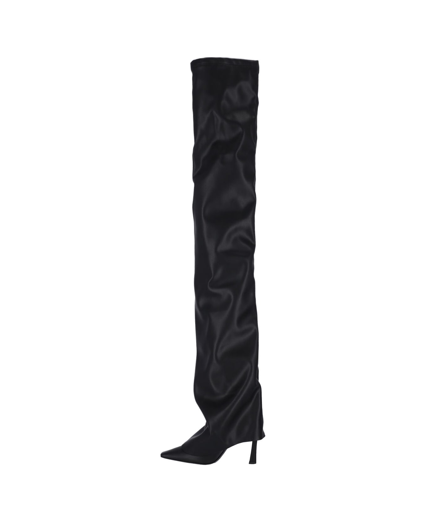 The Attico 'robin Otk' High Boots - Black  