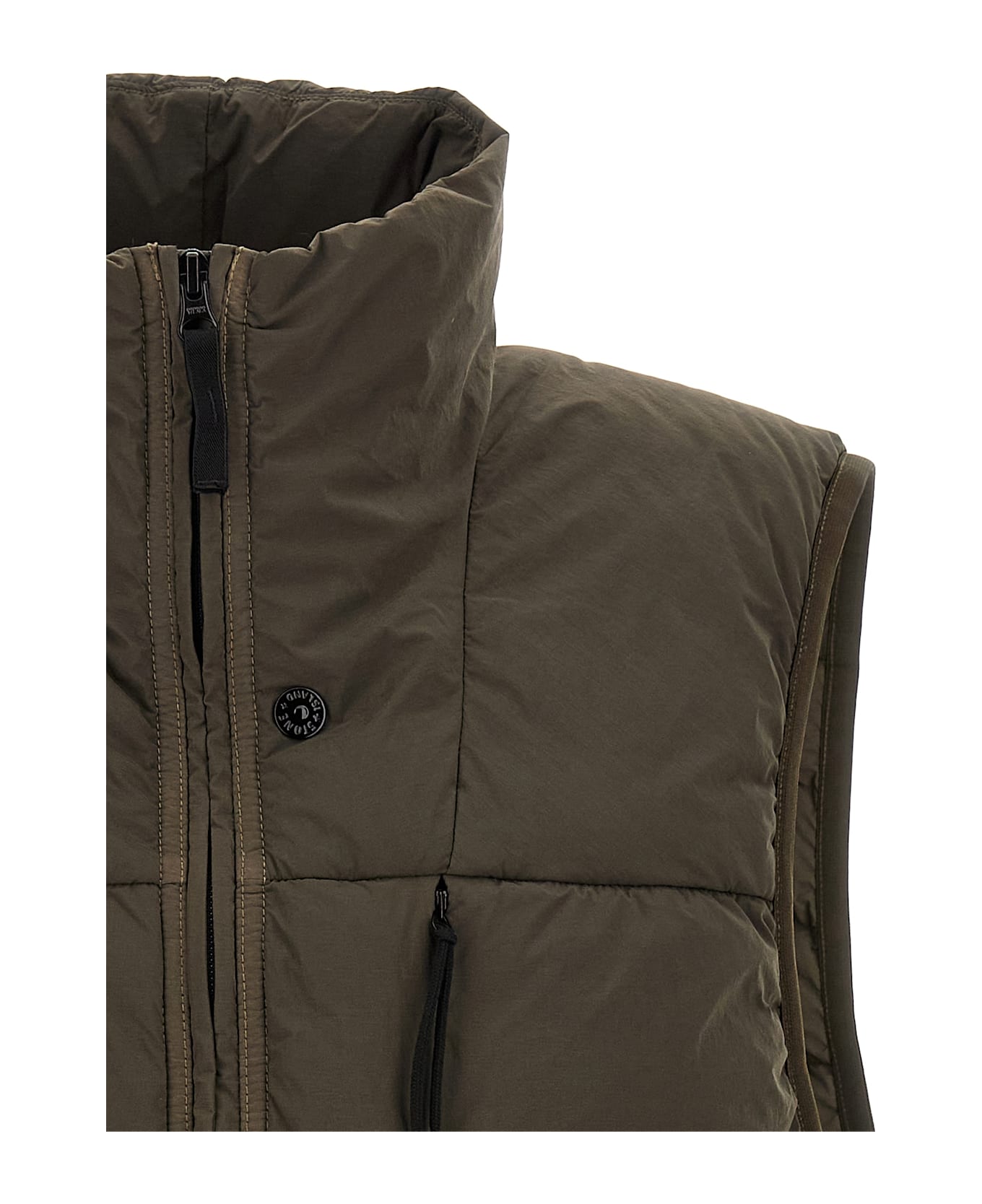 Stone Island 
seamless Tunnel Nylon Down-tc
 Vest - Green