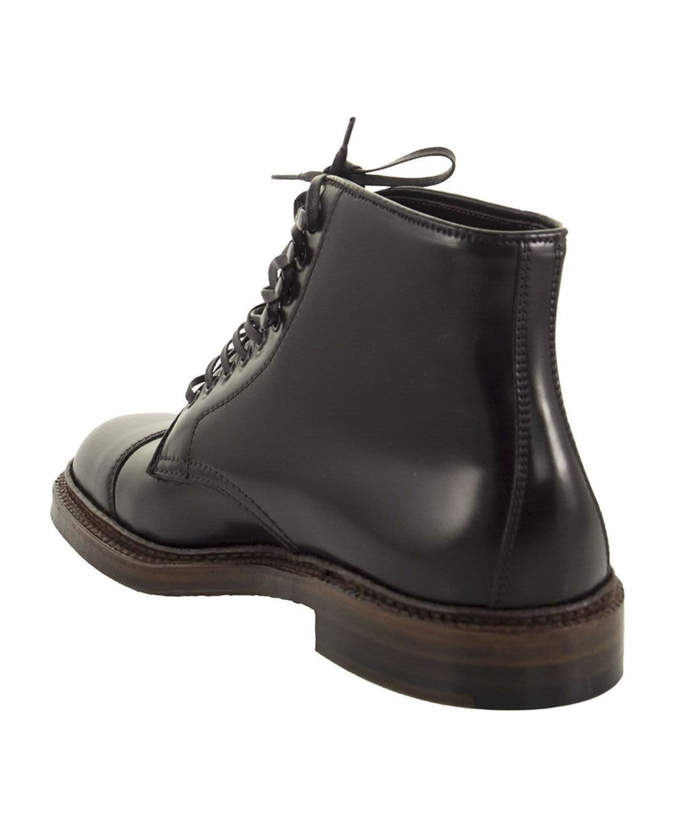 Alden Straight Tip Boot - Burgundy